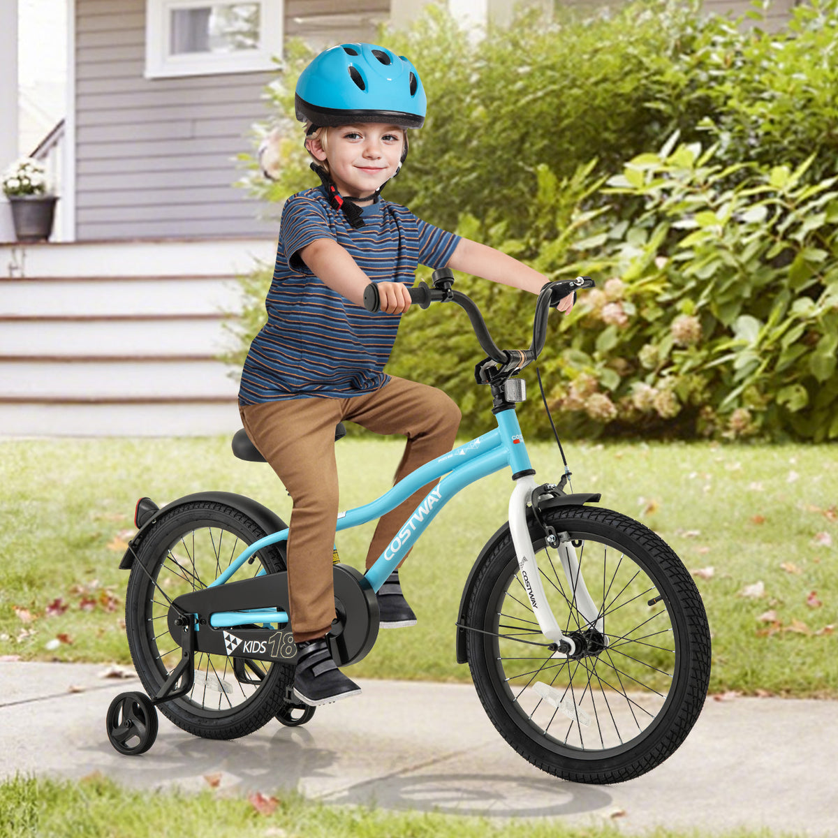 Kids Bike for 3-4 Years Old Children Bicycle with Training Wheels