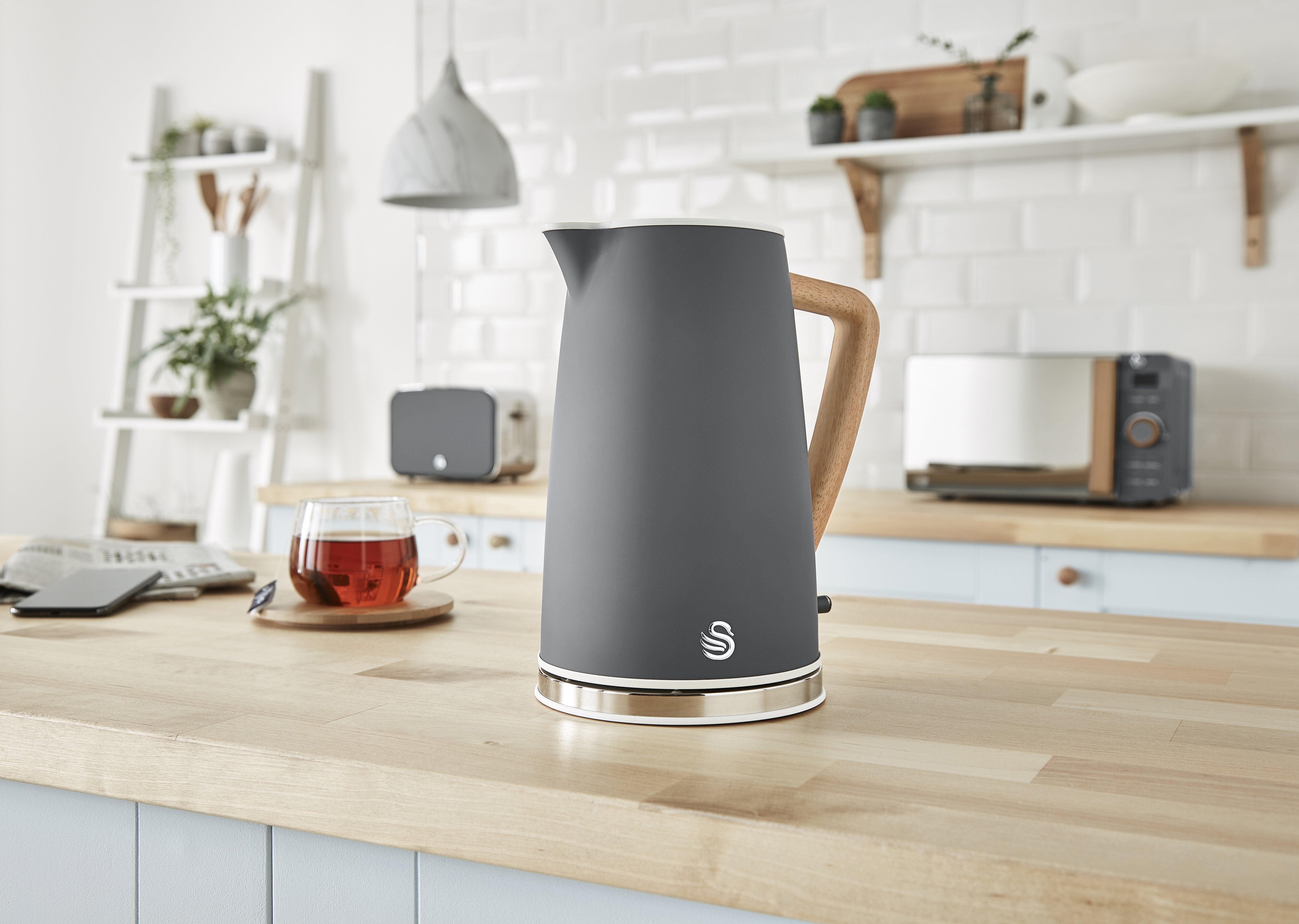 Nordic 1.7 L Cordless Kettle by Swan-Electric Kettles-DECOROLALA