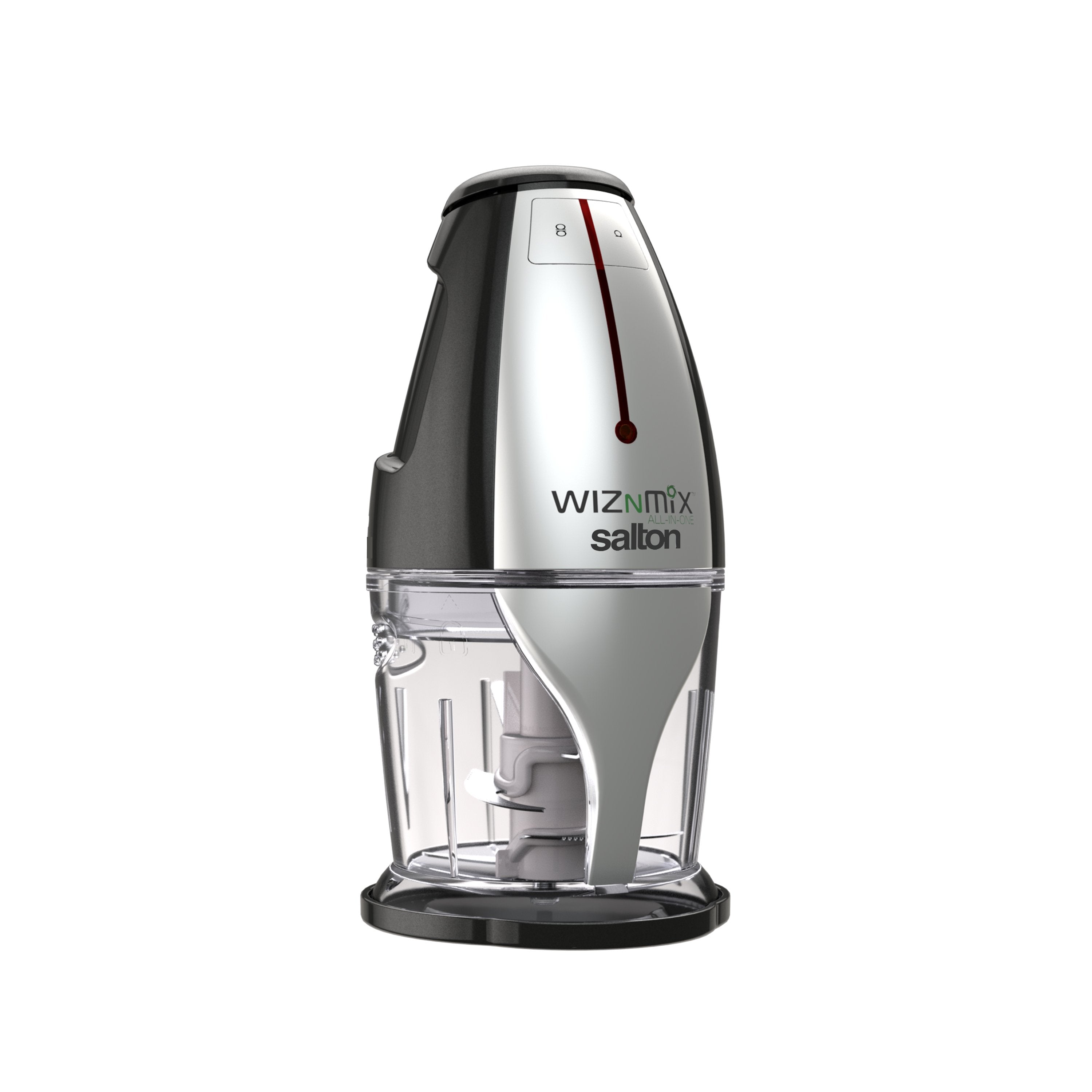 Salton Wiznmix All-In-One Food Processor, Chopper, Mini Blender-Food Processors-DECOROLALA
