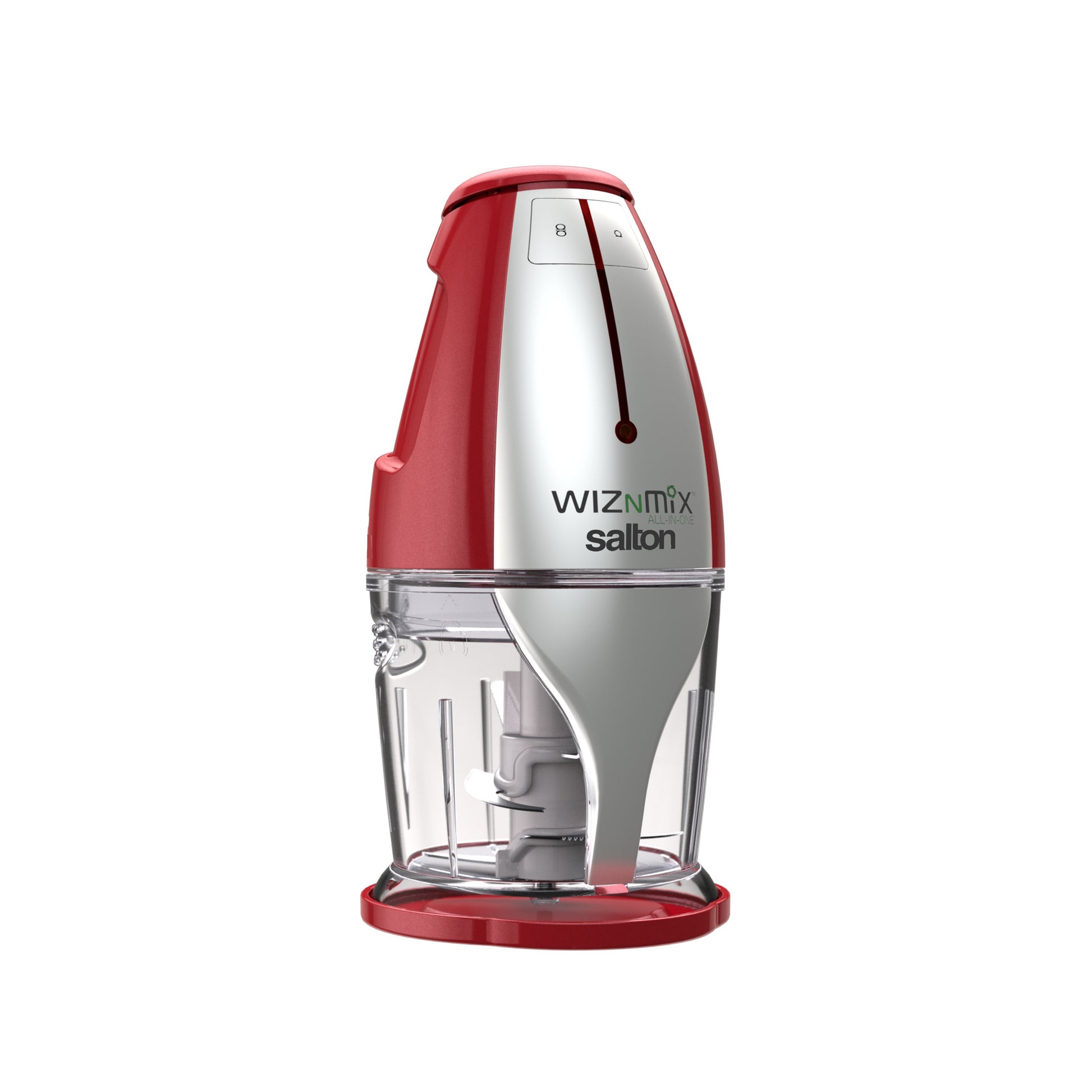 Salton Wiznmix All-In-One Food Processor, Chopper, Mini Blender-Food Processors-DECOROLALA