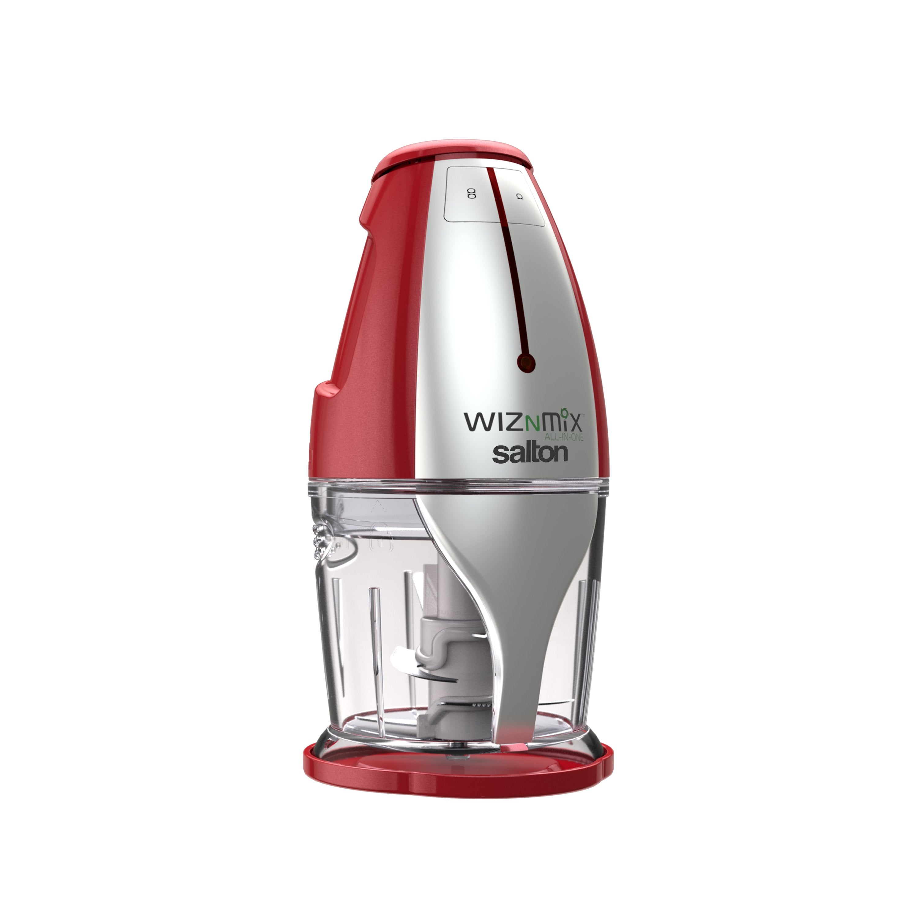 Salton Wiznmix All-In-One Food Processor, Chopper, Mini Blender-Food Processors-DECOROLALA