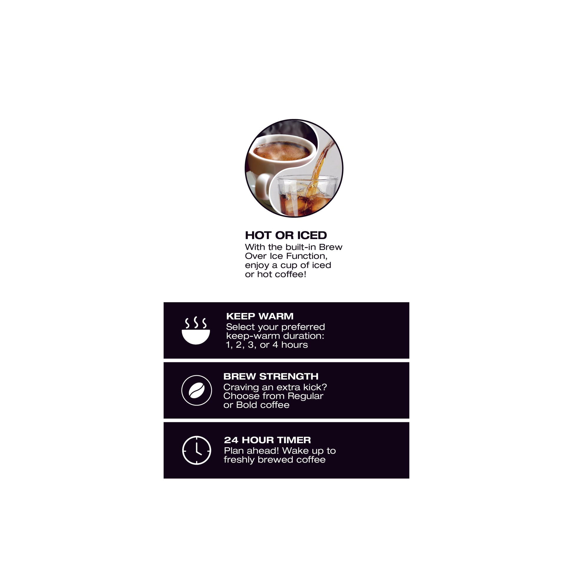 Salton Stainless Steel Digital Coffee Maker - 14 Cup-Coffee Makers & Espresso Machines-DECOROLALA