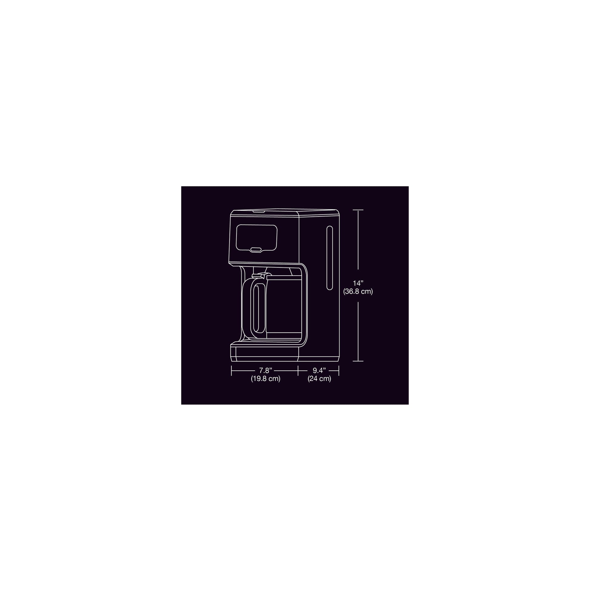 Salton Stainless Steel Digital Coffee Maker - 14 Cup-Coffee Makers & Espresso Machines-DECOROLALA