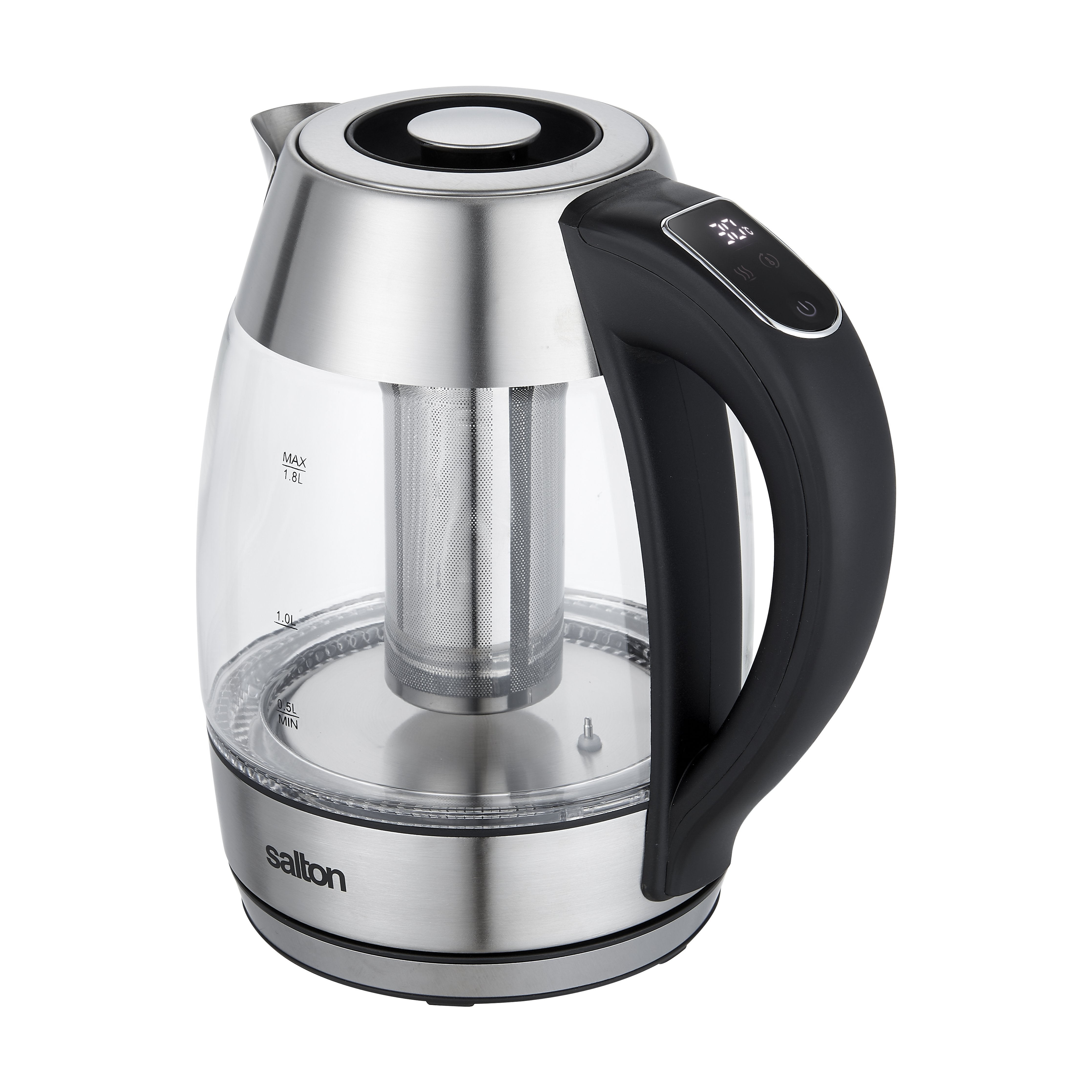 Salton Temperature Control Kettle & Tea Steeper 1.7 L-Electric Kettles-DECOROLALA