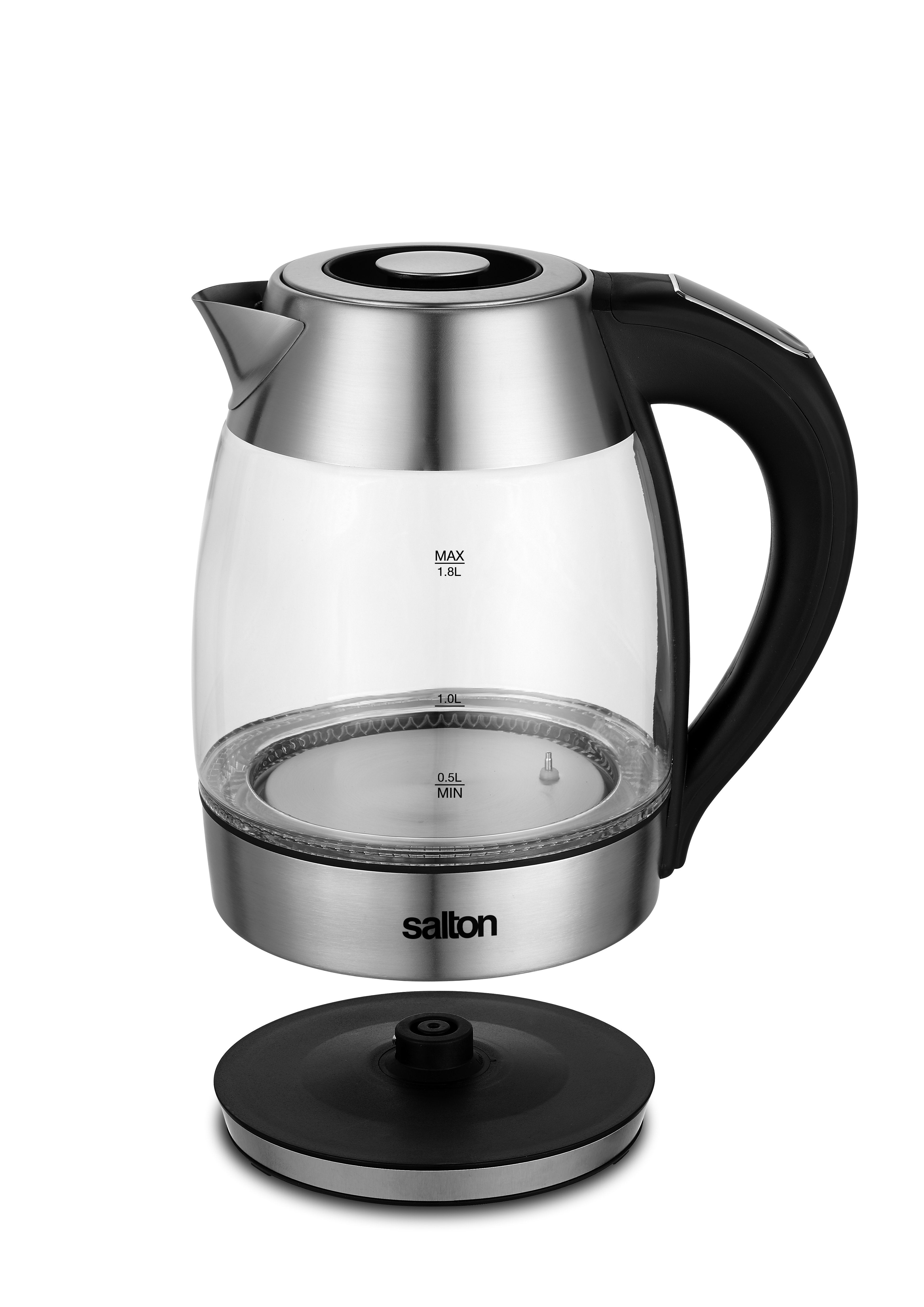 Salton Temperature Control Kettle & Tea Steeper 1.7 L-Electric Kettles-DECOROLALA