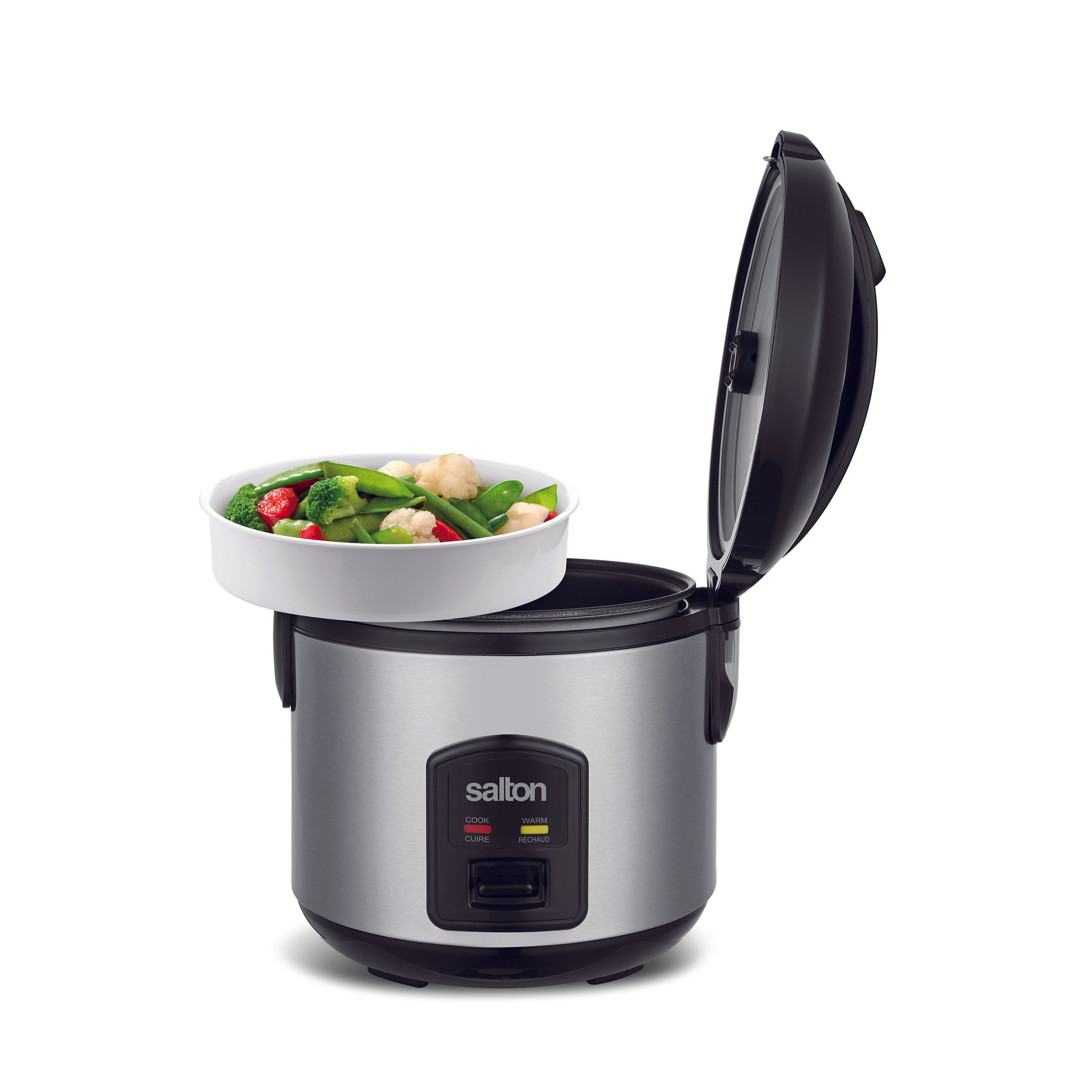 Salton Automatic Rice Cooker & Steamer - 8 Cup-Rice Cookers-DECOROLALA