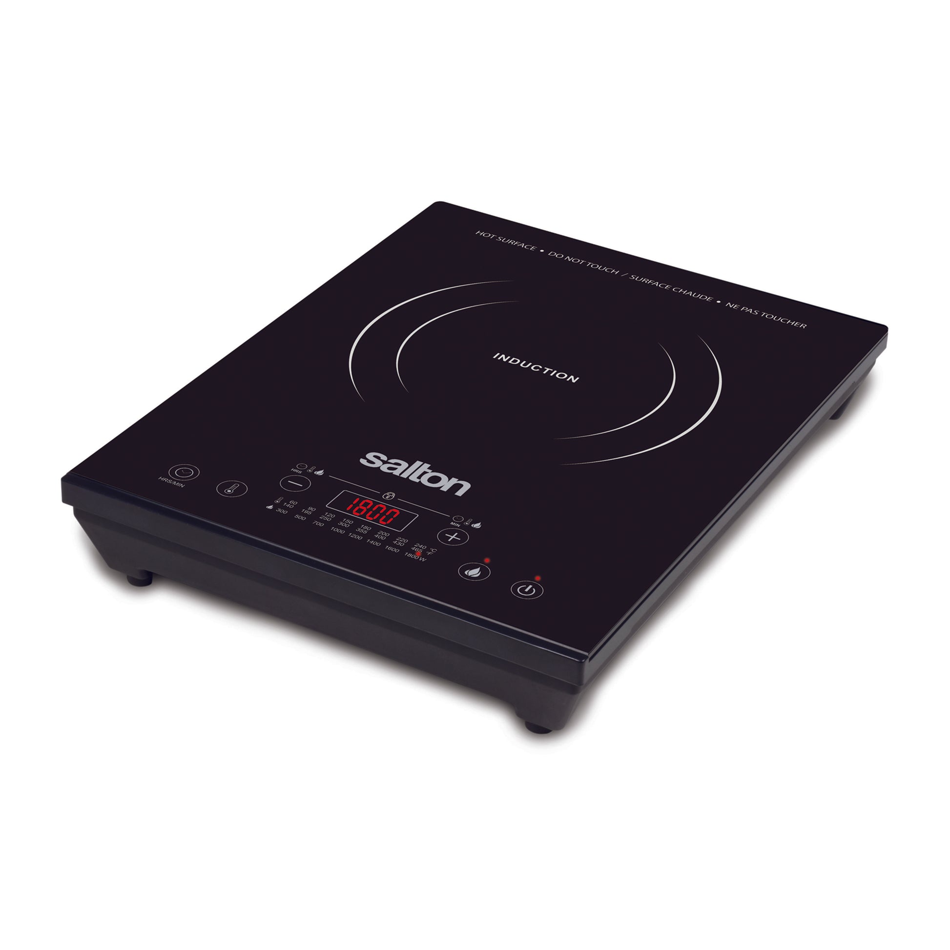 Salton Induction Cooktop With Temperature Probe-Cooktops-DECOROLALA