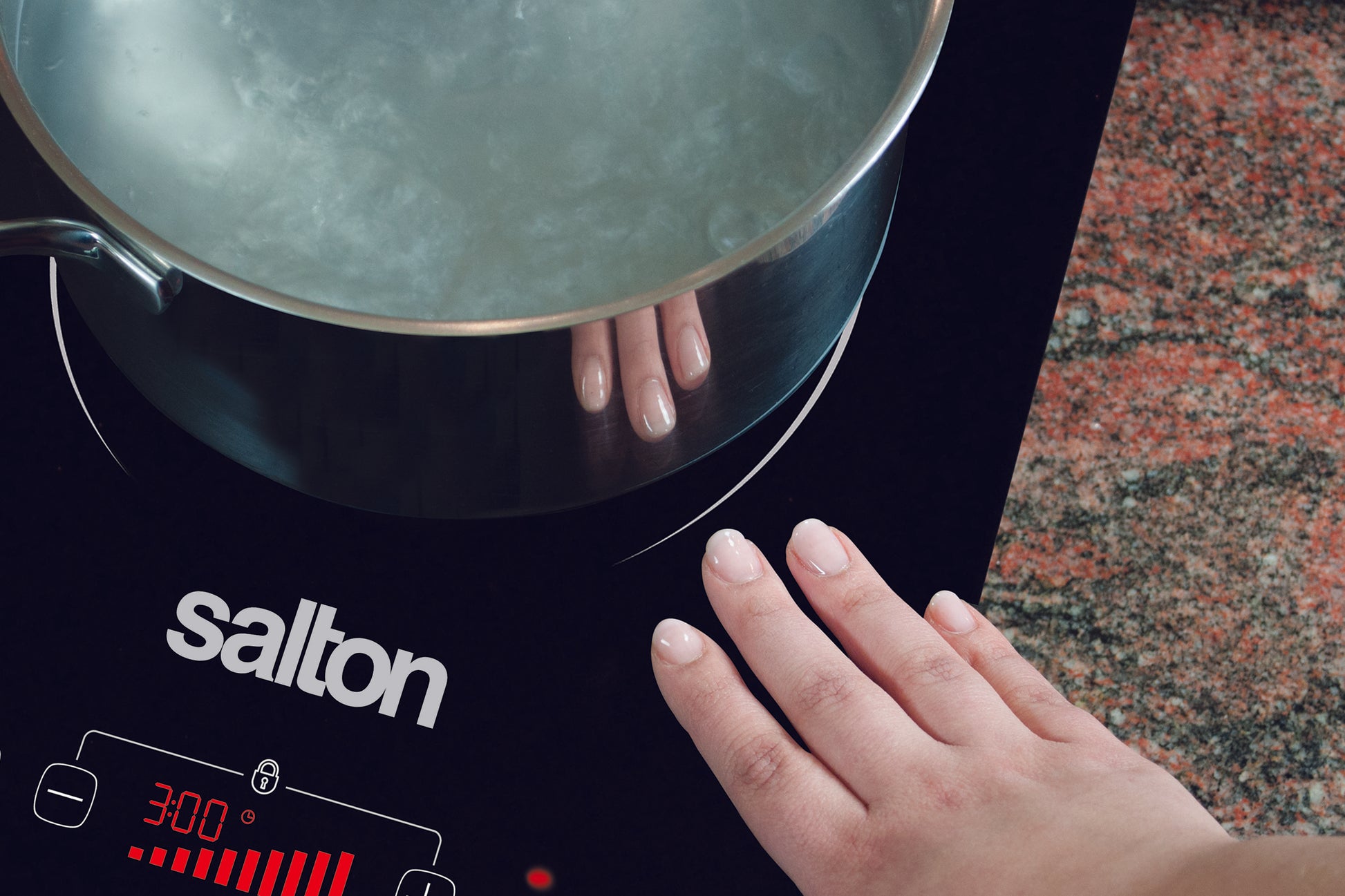 Salton Double Induction Cooktop-Cooktops-DECOROLALA