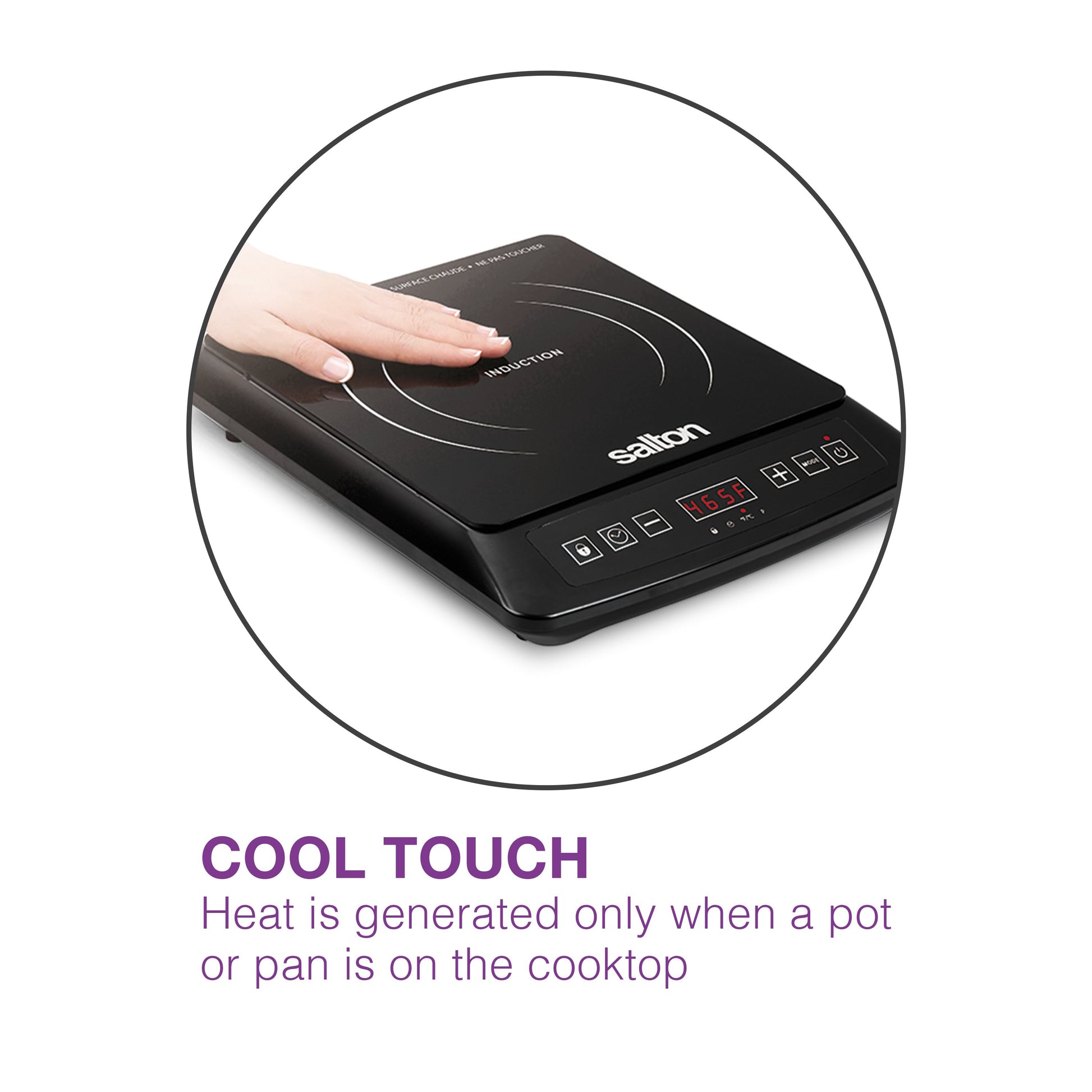 Salton Portable Induction Cooktop-Cooktops-DECOROLALA