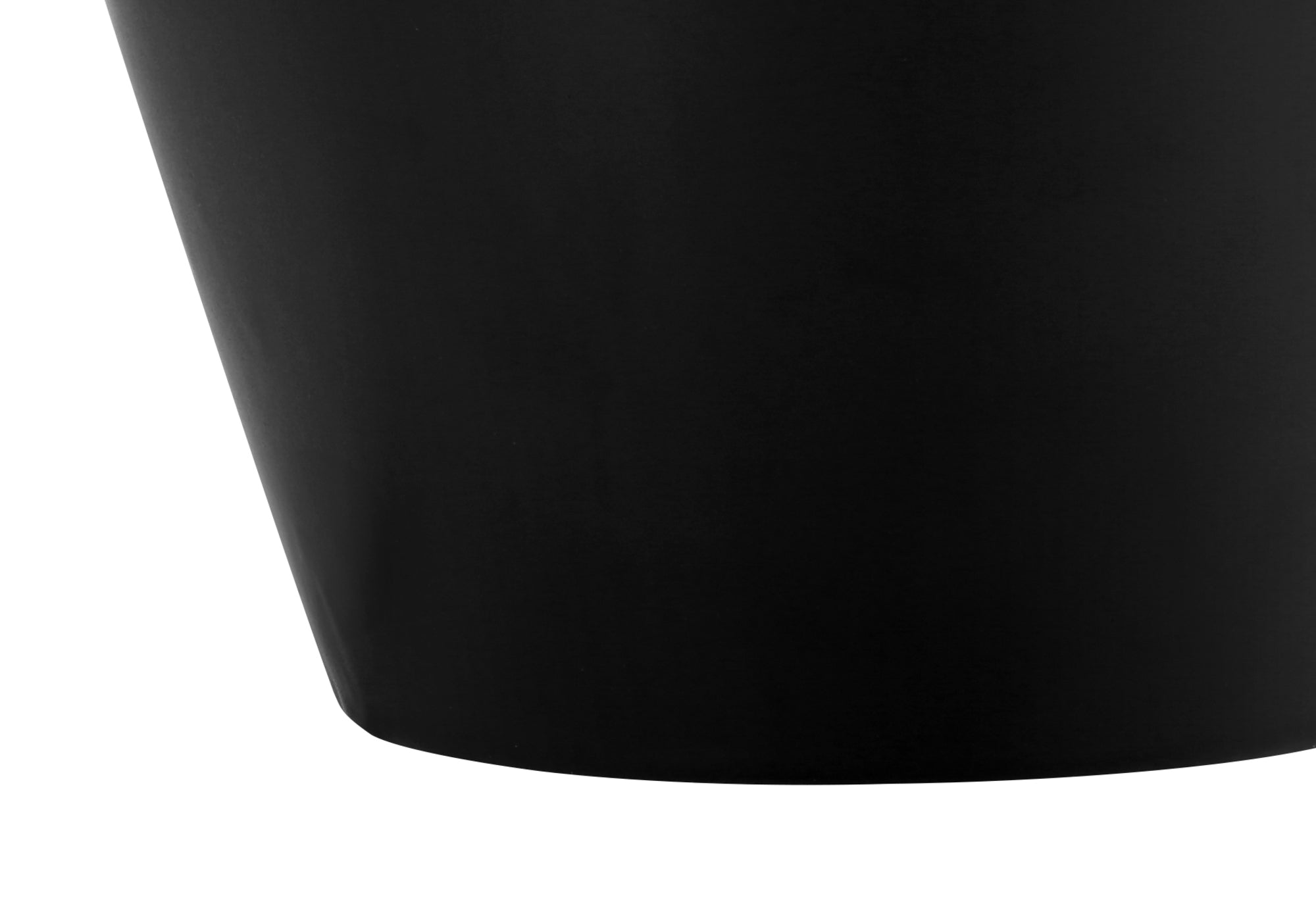 17"H Black Ceramic Table Lamp with Ivory Shade-Lighting-DECOROLALA