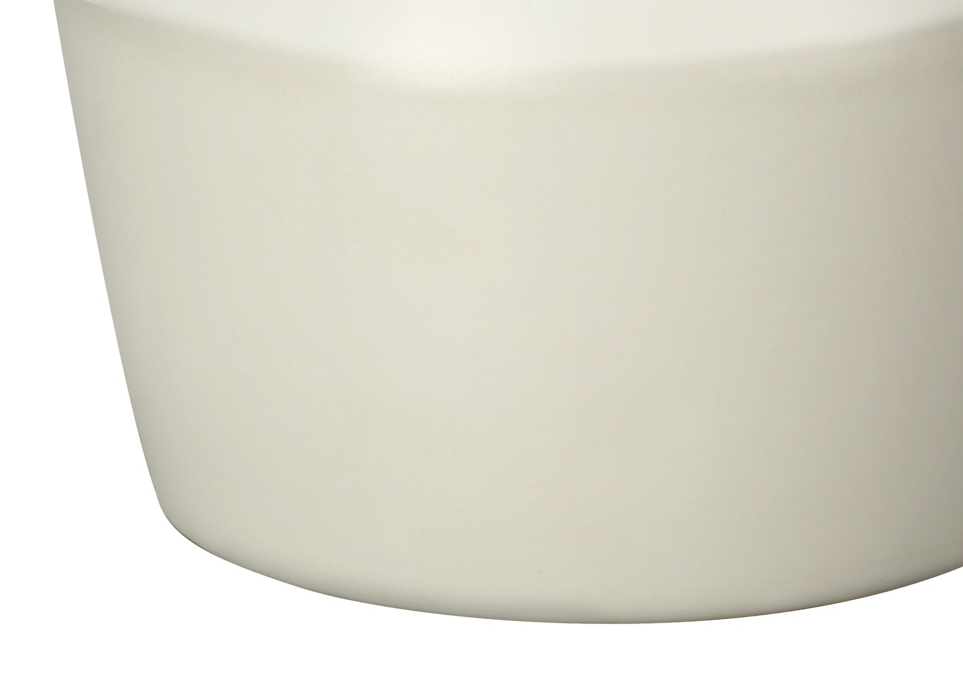 17"H Cream Ceramic Table Lamp with Ivory Shade-Lighting-DECOROLALA