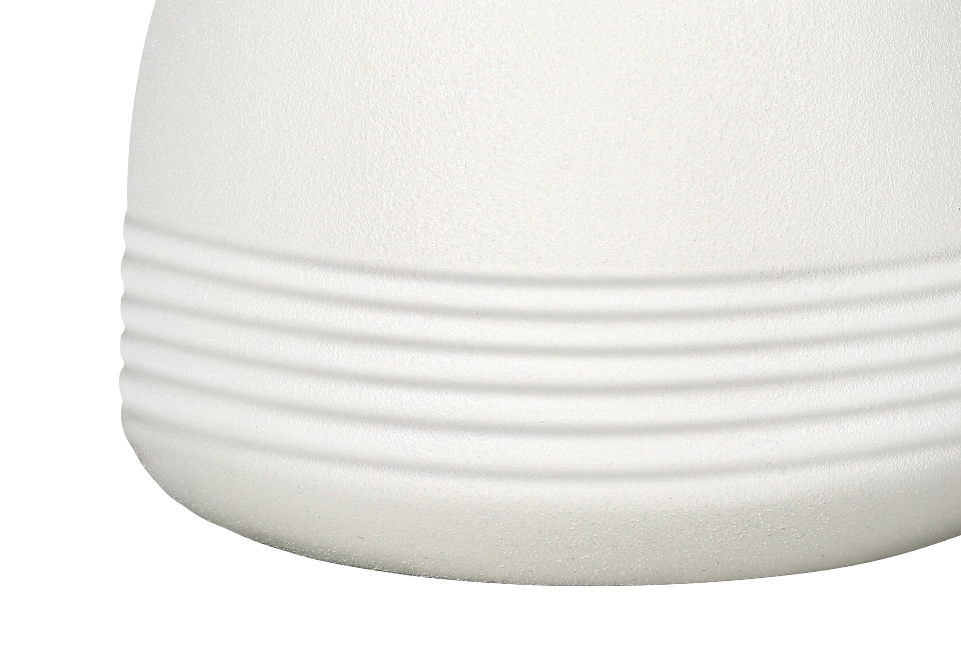 17"H Cream Ceramic Table Lamp with Ivory Shade-Lighting-DECOROLALA