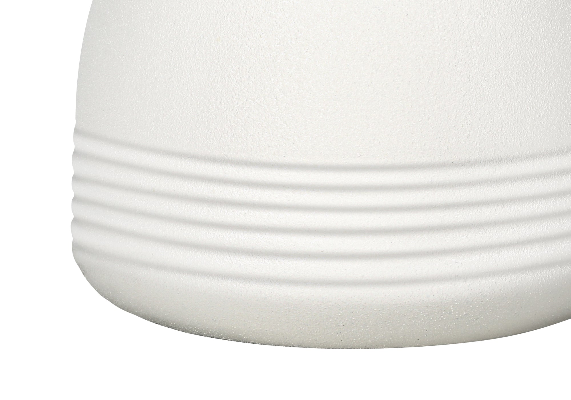 17"H Cream Ceramic Table Lamp with Ivory Shade-Lighting-DECOROLALA