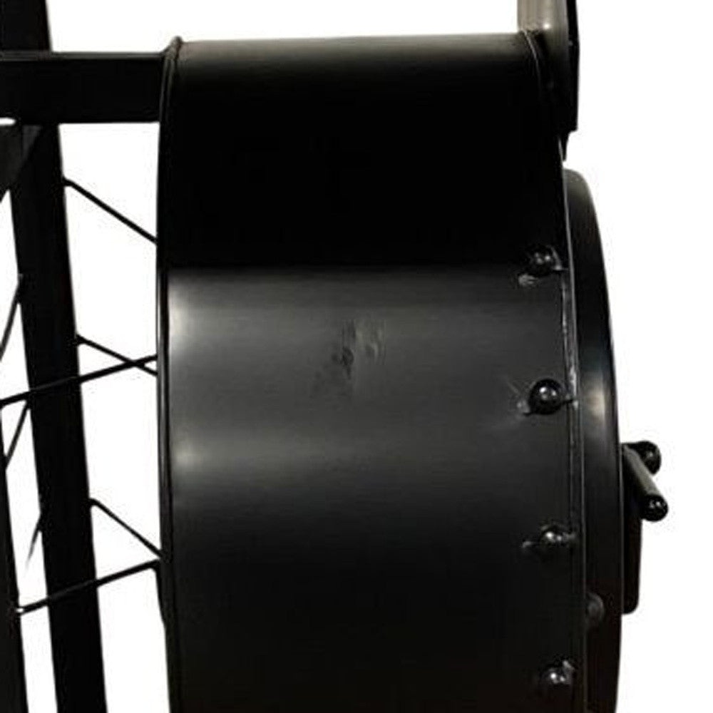 17.5" X 28.5" X 36" Steam Engine Bar Counter-Kitchen Carts-Islands-DECOROLALA