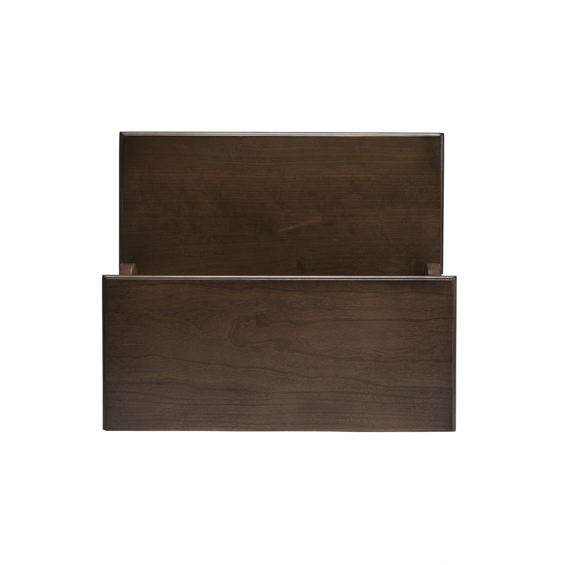 18" Brown Solid Wood Step Stool-Ladders-DECOROLALA