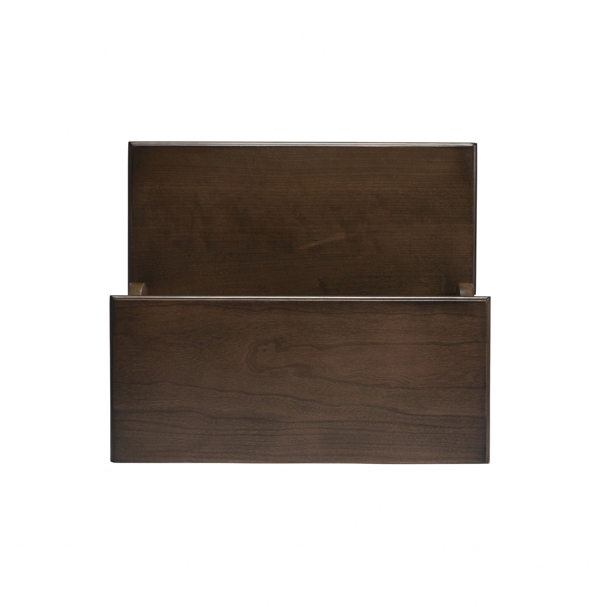 18" Brown Solid Wood Step Stool-Ladders-DECOROLALA