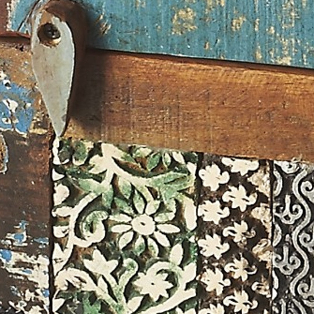 18" Brown Standard Accent Chest With One Drawer-Cabinets-DECOROLALA