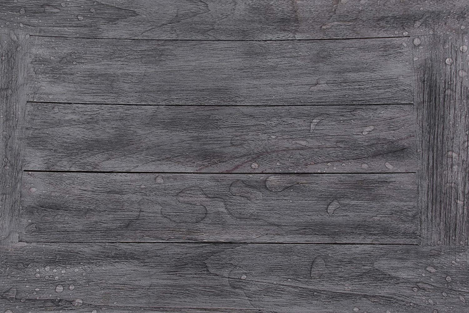 18" Gray Solid Wood Rectangular Shower Bench With Shelf-Shower Benches-DECOROLALA