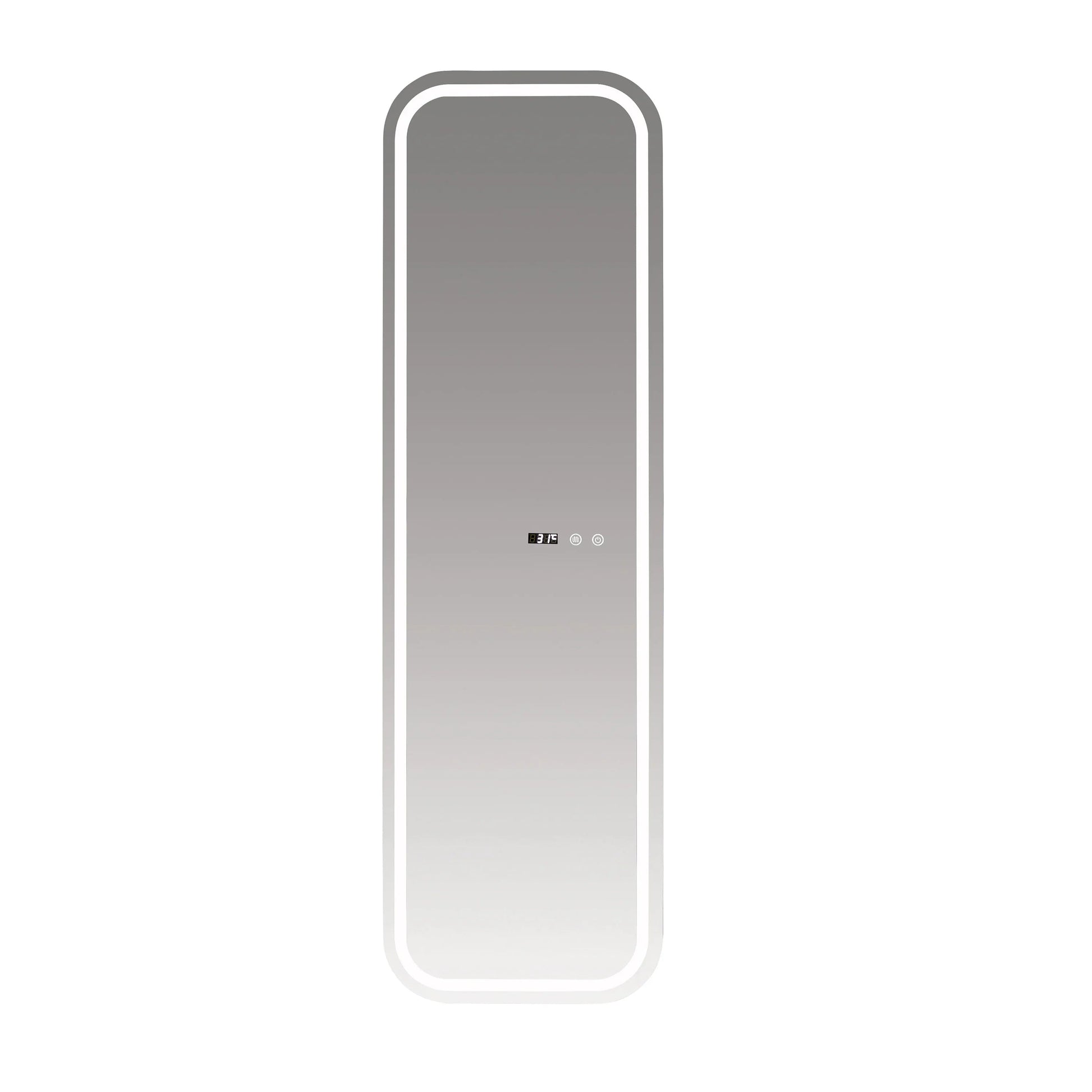 18" LED Mirror - Anti-Fog, Time & Temperature Display-Mirror-DECOROLALA