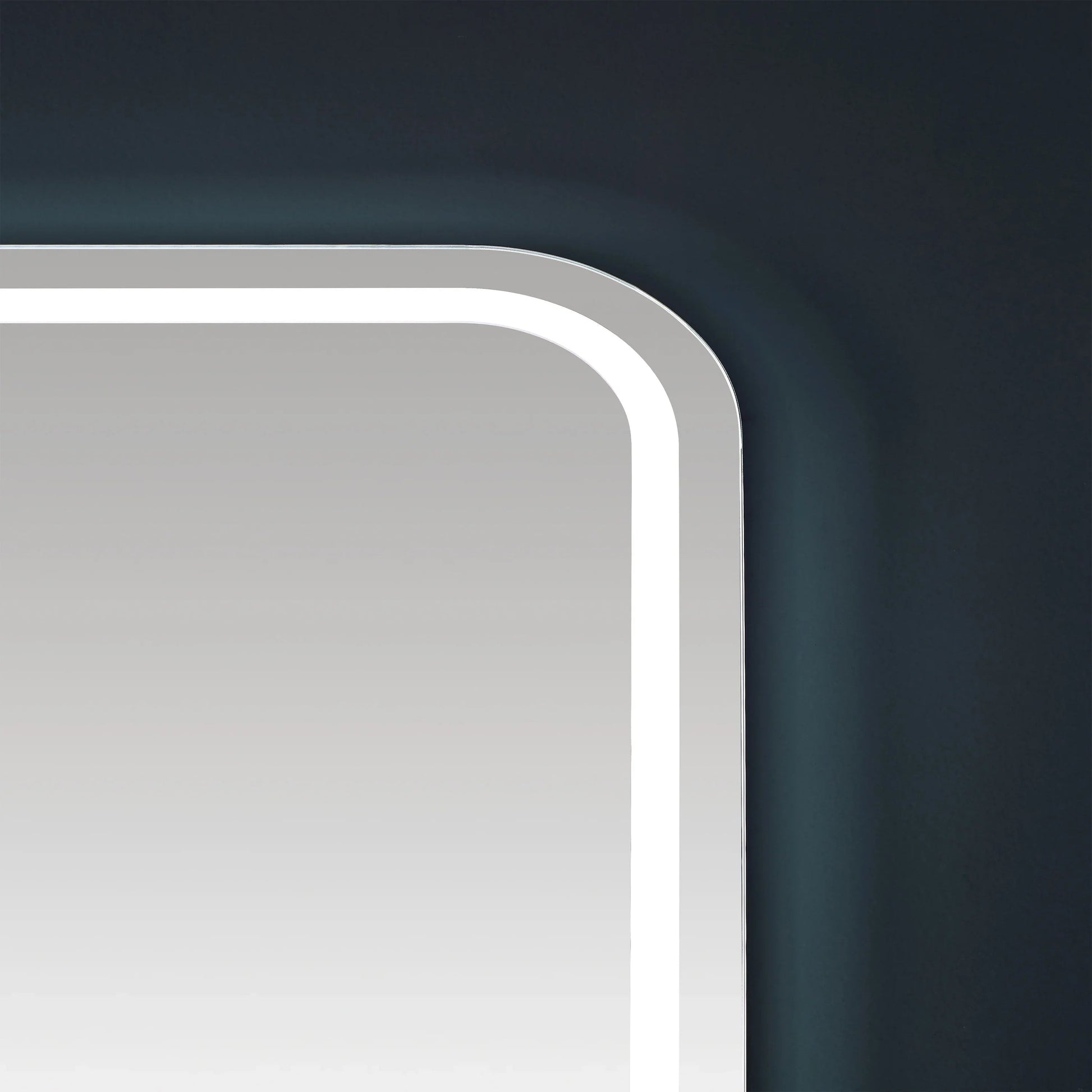 18" LED Mirror - Anti-Fog, Time & Temperature Display-Mirror-DECOROLALA