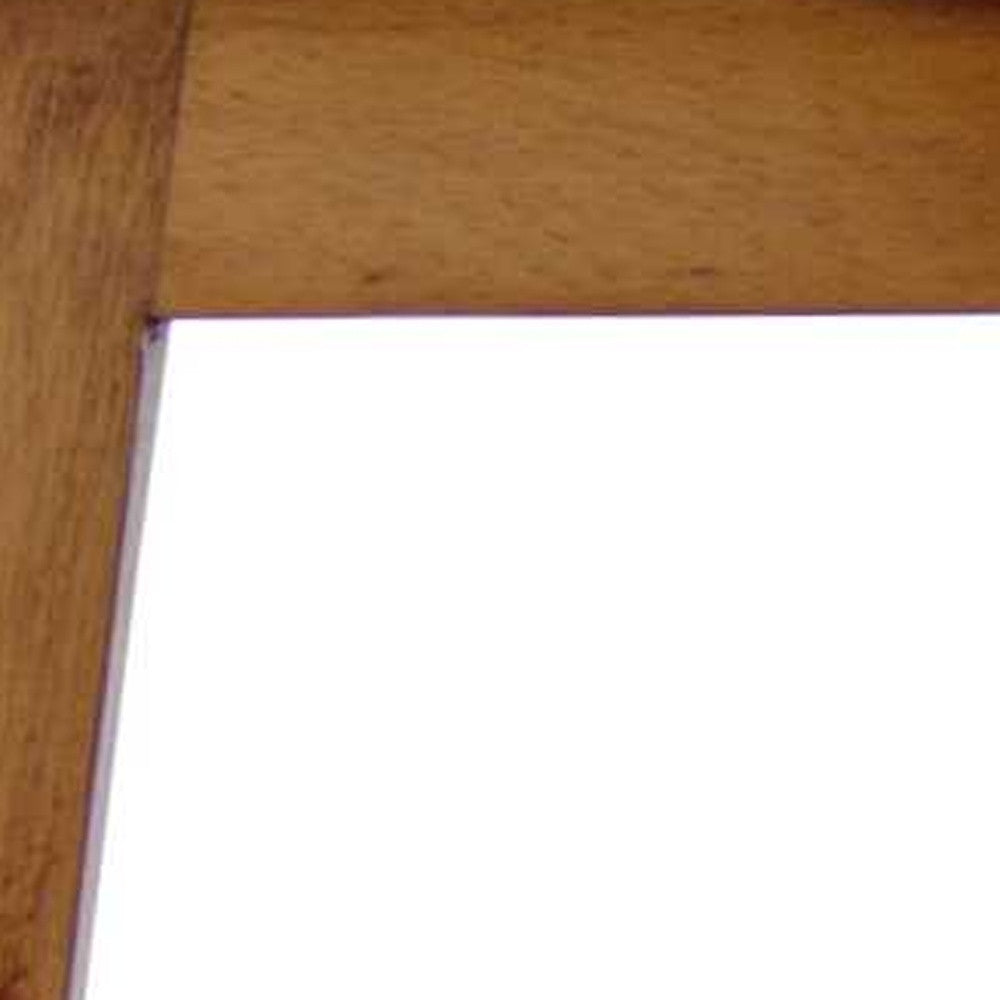 18" Natural Brown Backless Bar Chair-Shower Benches-DECOROLALA