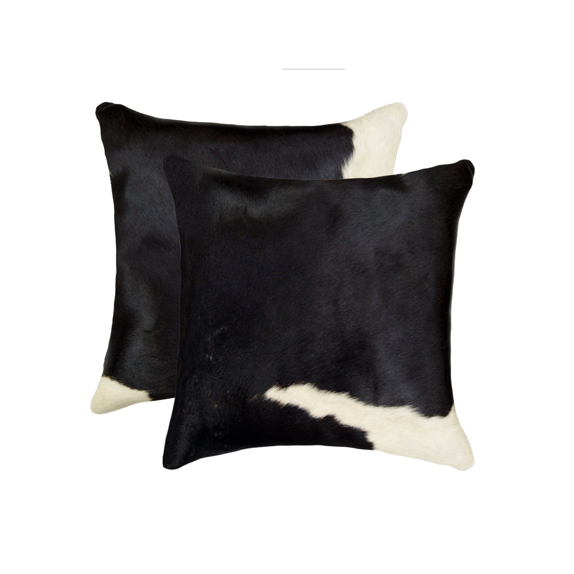 18" X 18" X 5" Black And White Pillow 2 Pack-Accent Throw Pillows-DECOROLALA