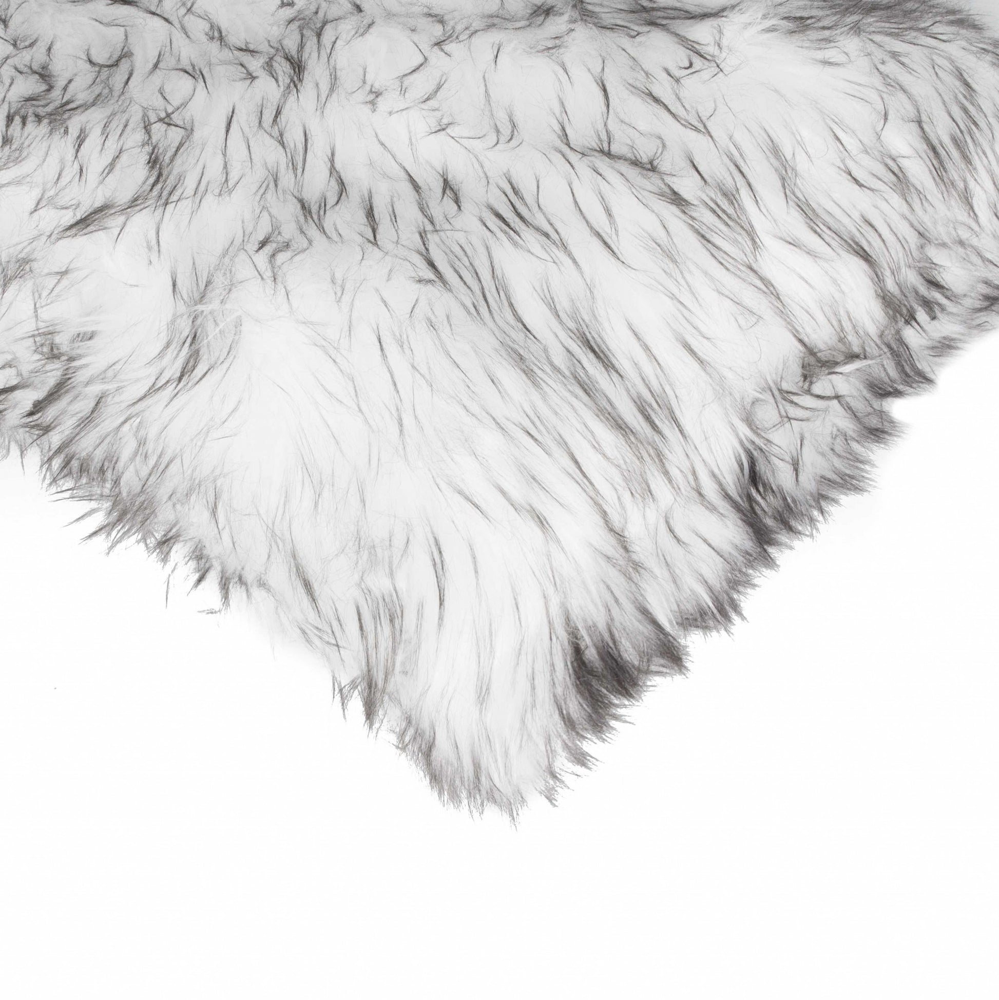 18" X 18" X 5" Gradient Gray Faux Fur 2Pack Pillow-Accent Throw Pillows-DECOROLALA