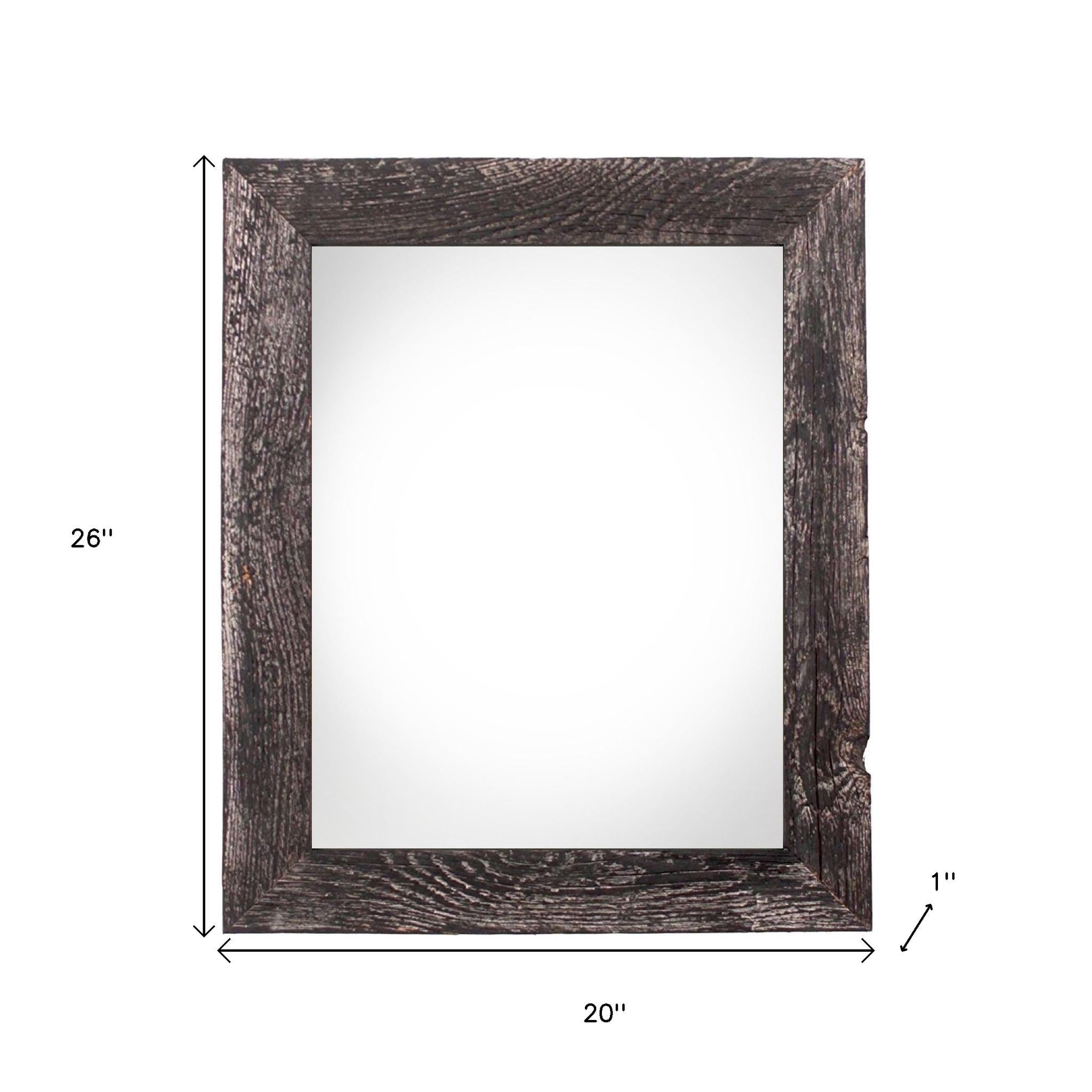 18" x 24" Black Solid Wood Hanging Picture Frame-Picture Frames-DECOROLALA