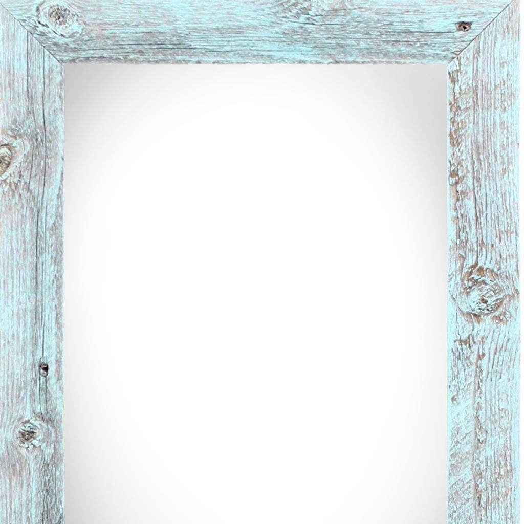 18" x 24" Blue Solid Wood Hanging Picture Frame-Picture Frames-DECOROLALA