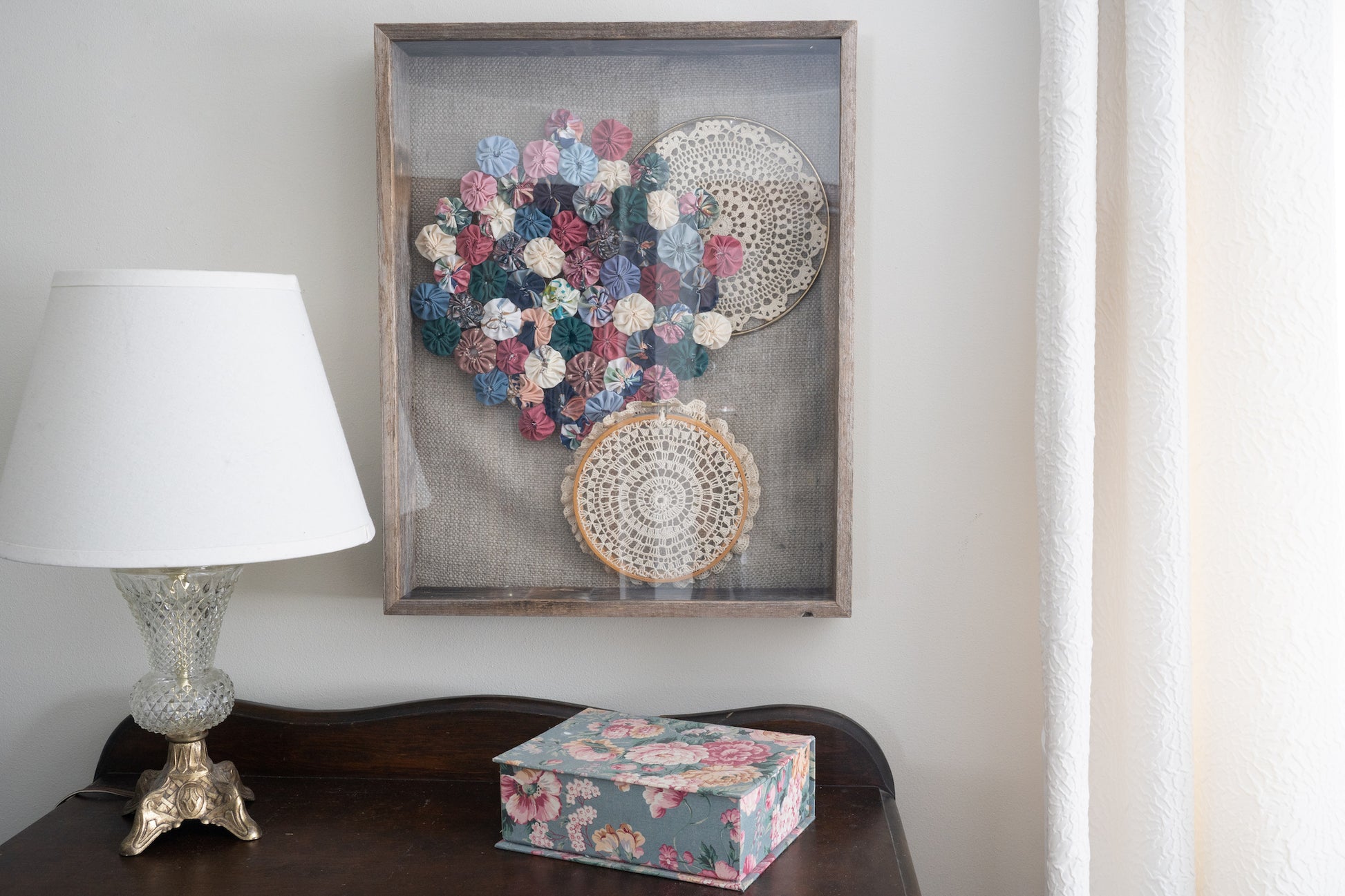 18" x 24" Gray Solid Wood Hanging Picture Frame-Picture Frames-DECOROLALA