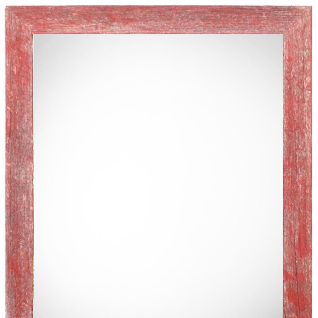 18" x 24" Red Solid Wood Hanging Picture Frame-Picture Frames-DECOROLALA