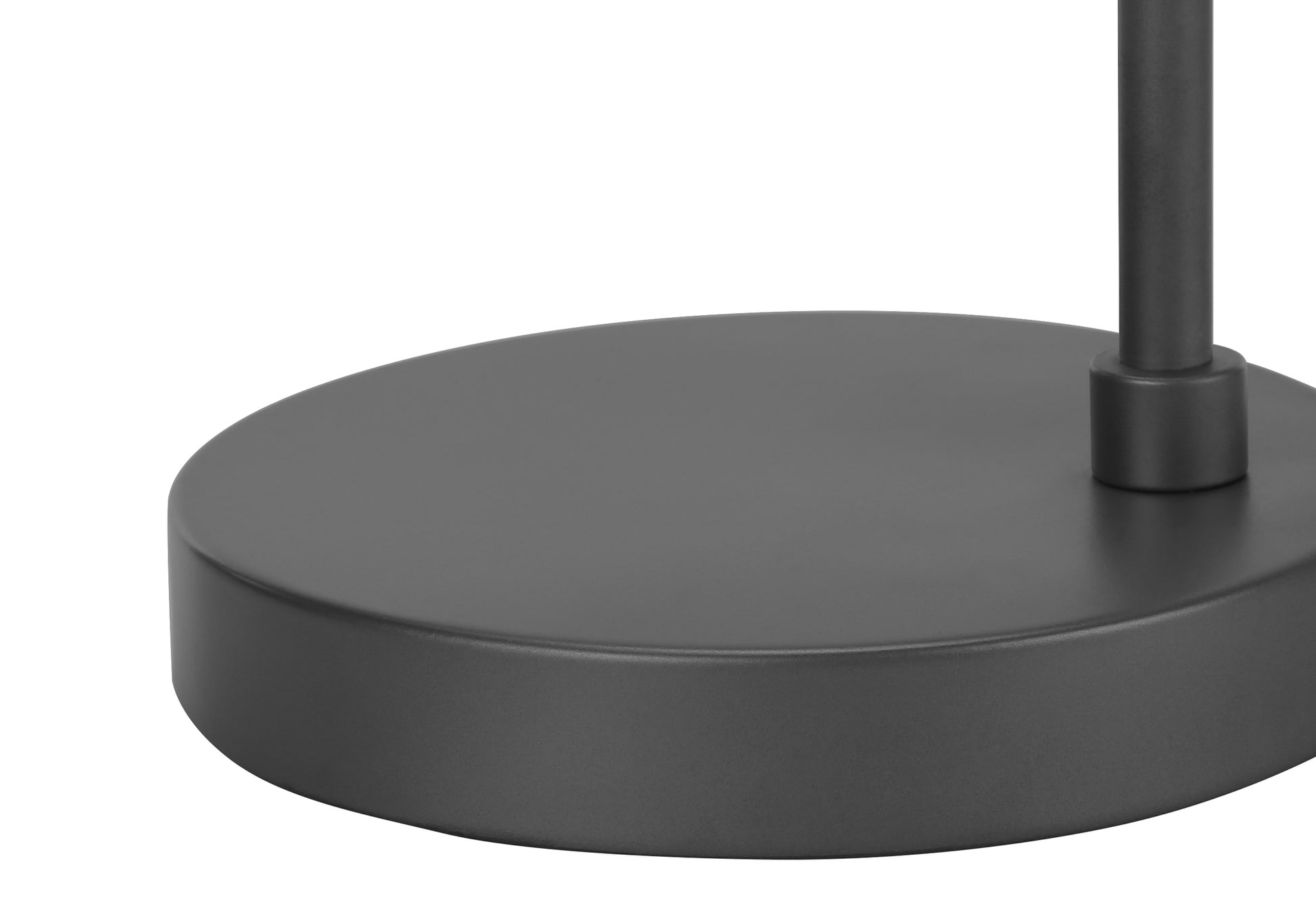 18"H Table Lamp with USB Port - Grey Metal-Lighting-DECOROLALA