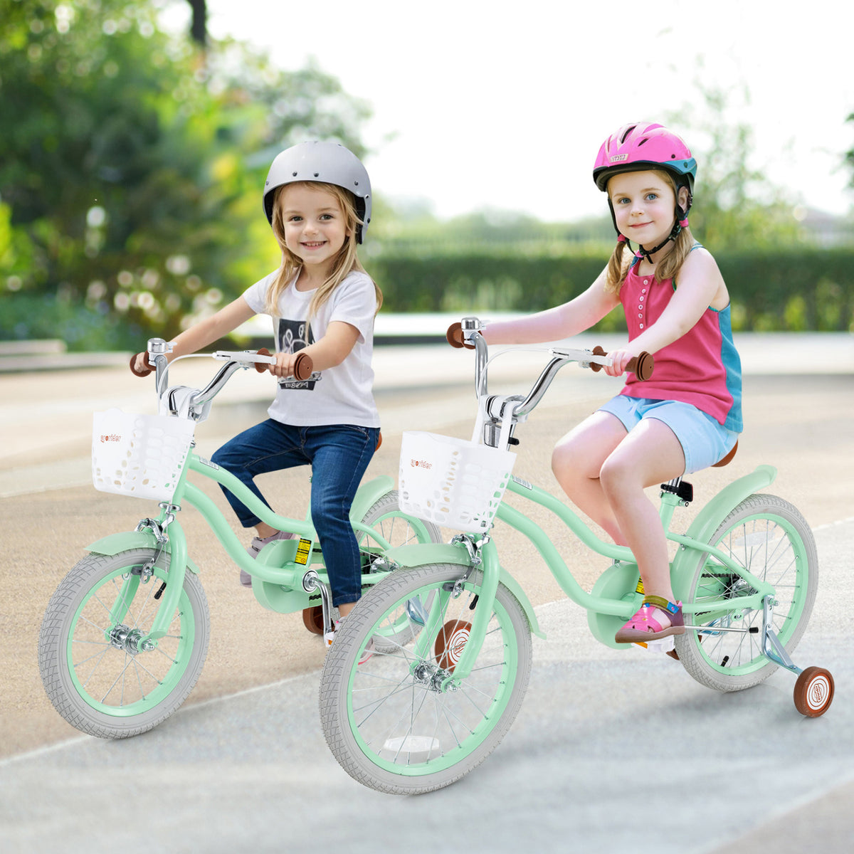 Vélo pour enfants avec selle réglable et sonnette pour enfants de 3 à 8 ans
