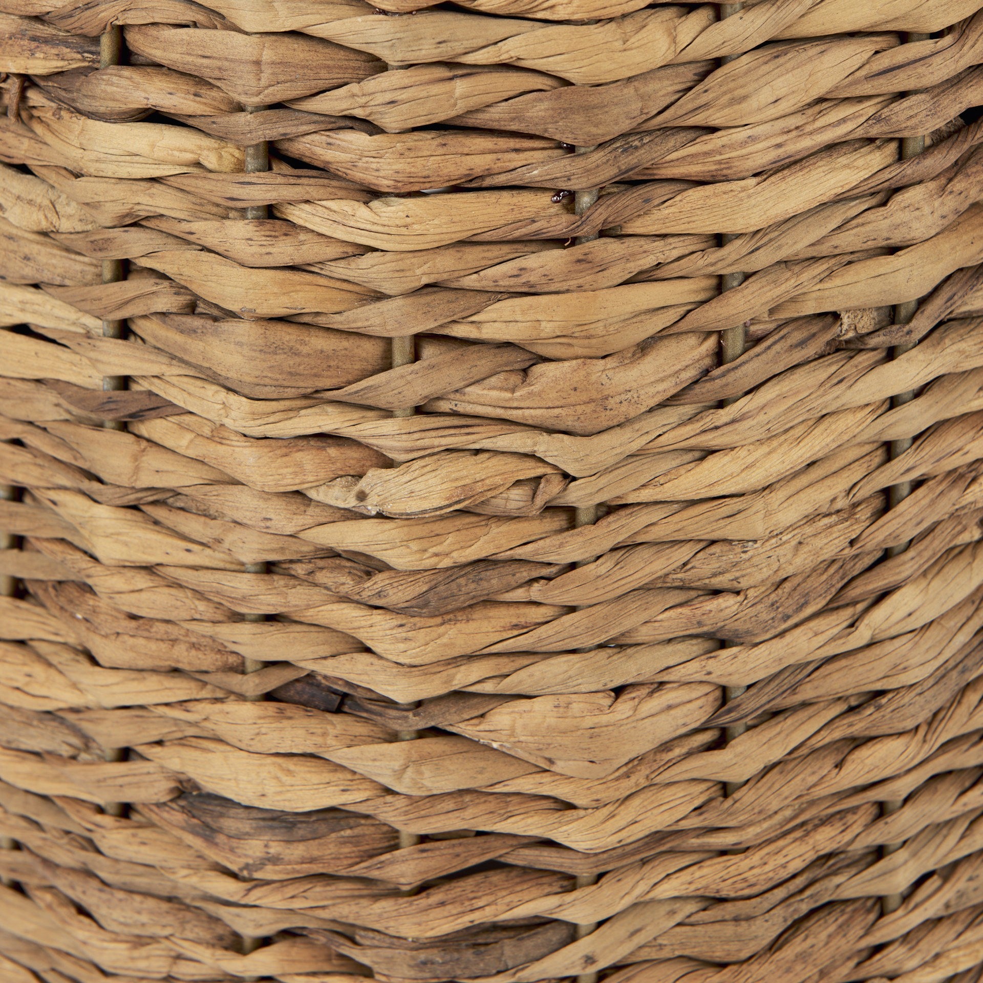 19" Brown Lamp Base LED With White Shade-Table Lamps-DECOROLALA