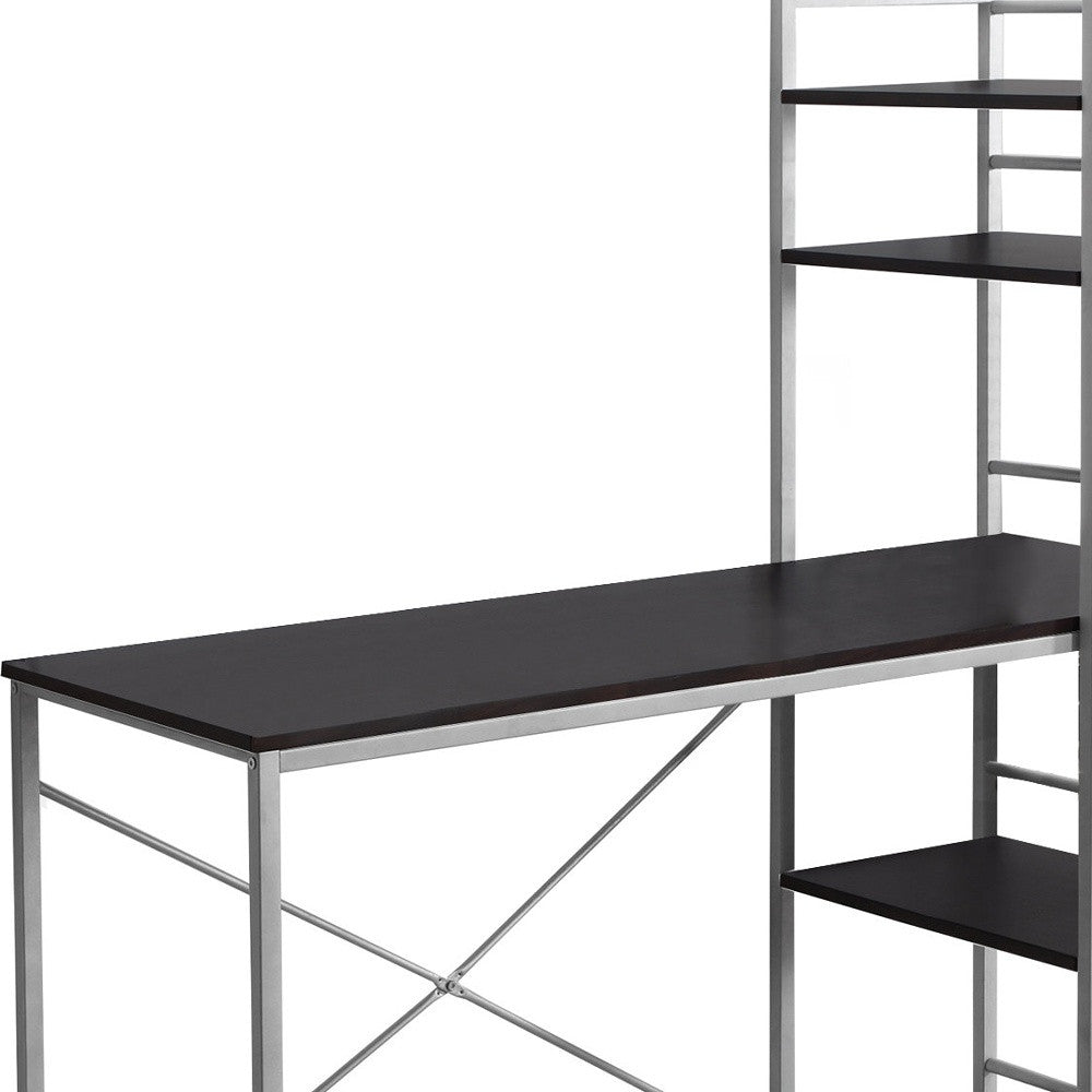 19" White Computer Desk-Desks-DECOROLALA