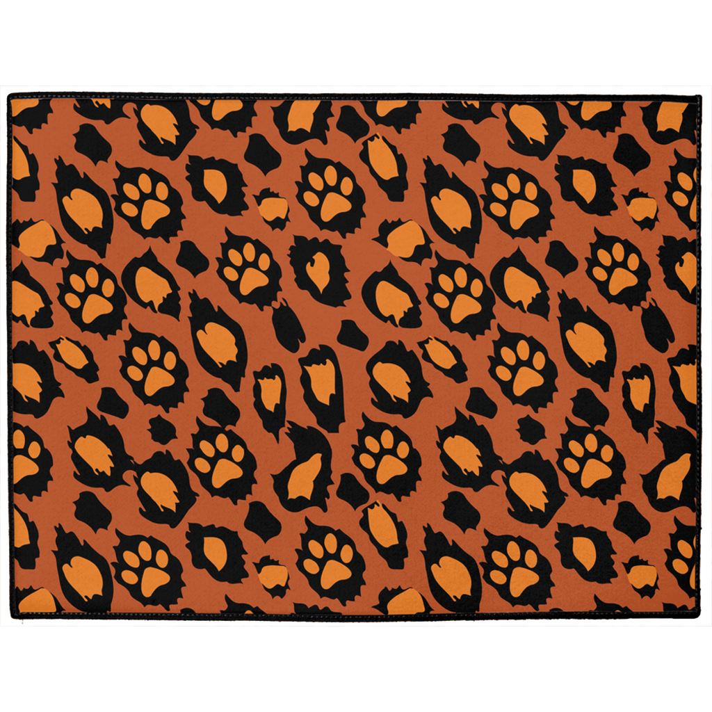 Leopawd Print Dog Mat-dog mat-DECOROLALA