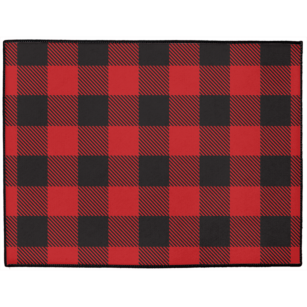 Buffalo Plaid Dog Mat-0