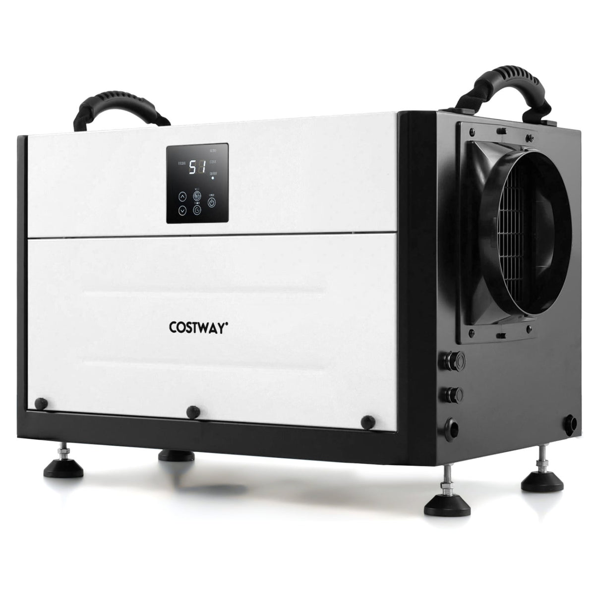 192 Pint Crawl Space Dehumidifier with 3 Modes and 24H Timer-White-Dehumidifiers-DECOROLALA
