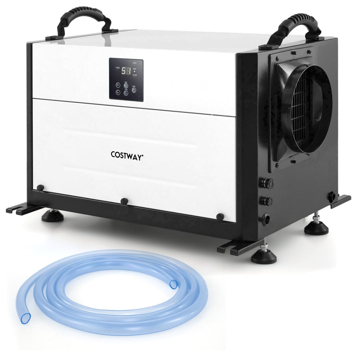 192 Pint Crawl Space Dehumidifier with 3 Modes and 24H Timer-White-Dehumidifiers-DECOROLALA
