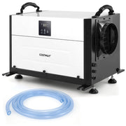 192 Pint Crawl Space Dehumidifier with 3 Modes and 24H Timer-White-Dehumidifiers-DECOROLALA