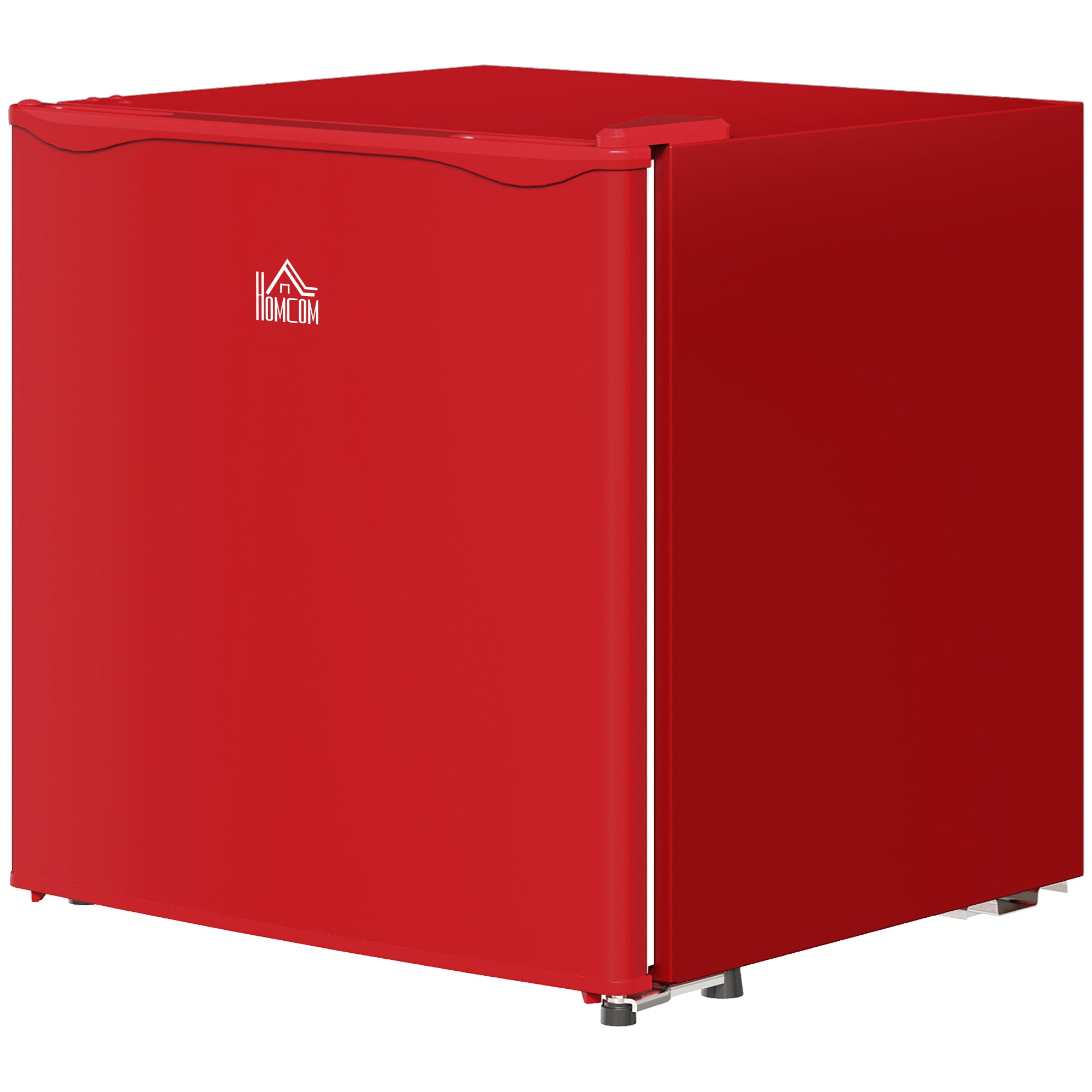 1.1 Cu. Ft. Mini Freezer Upright Red-DECOROLALA