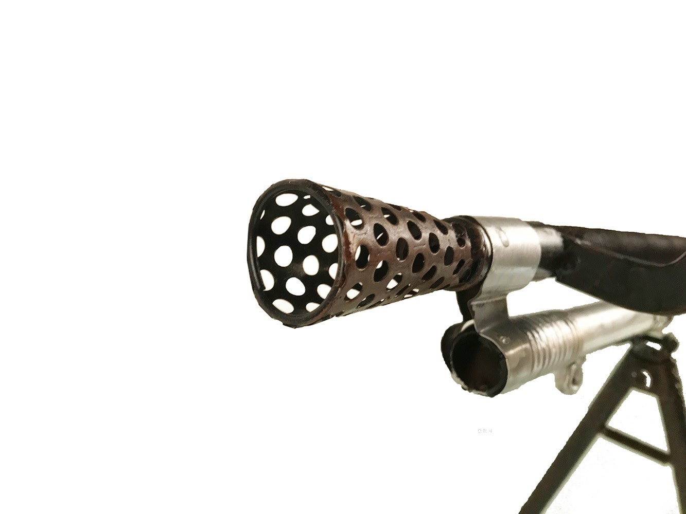 2" Brown and Black Metal Hand Painted Figurine Tabletop Sculpture-Sculptures-DECOROLALA