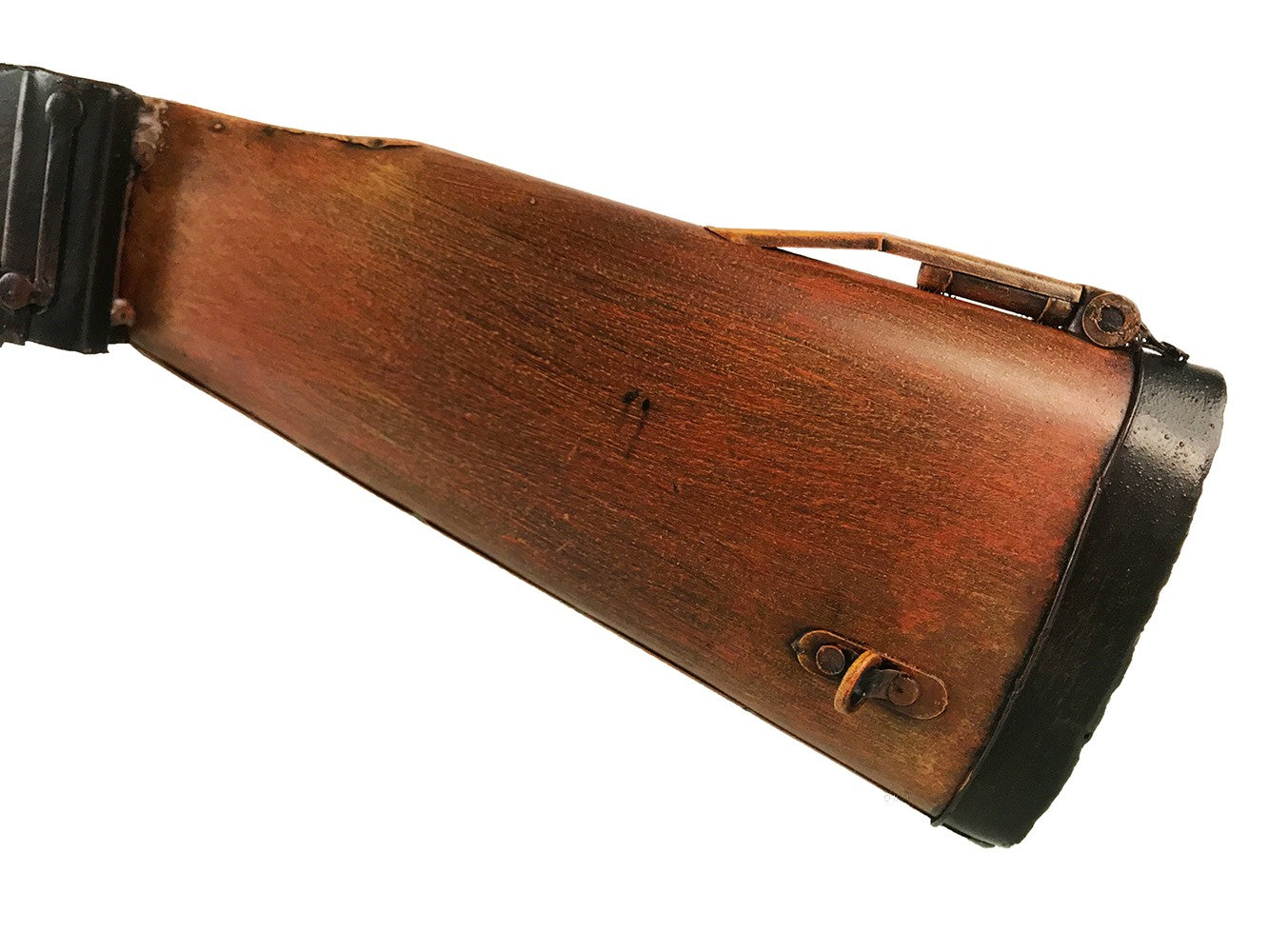 2" Brown and Black Metal Hand Painted Figurine Tabletop Sculpture-Sculptures-DECOROLALA