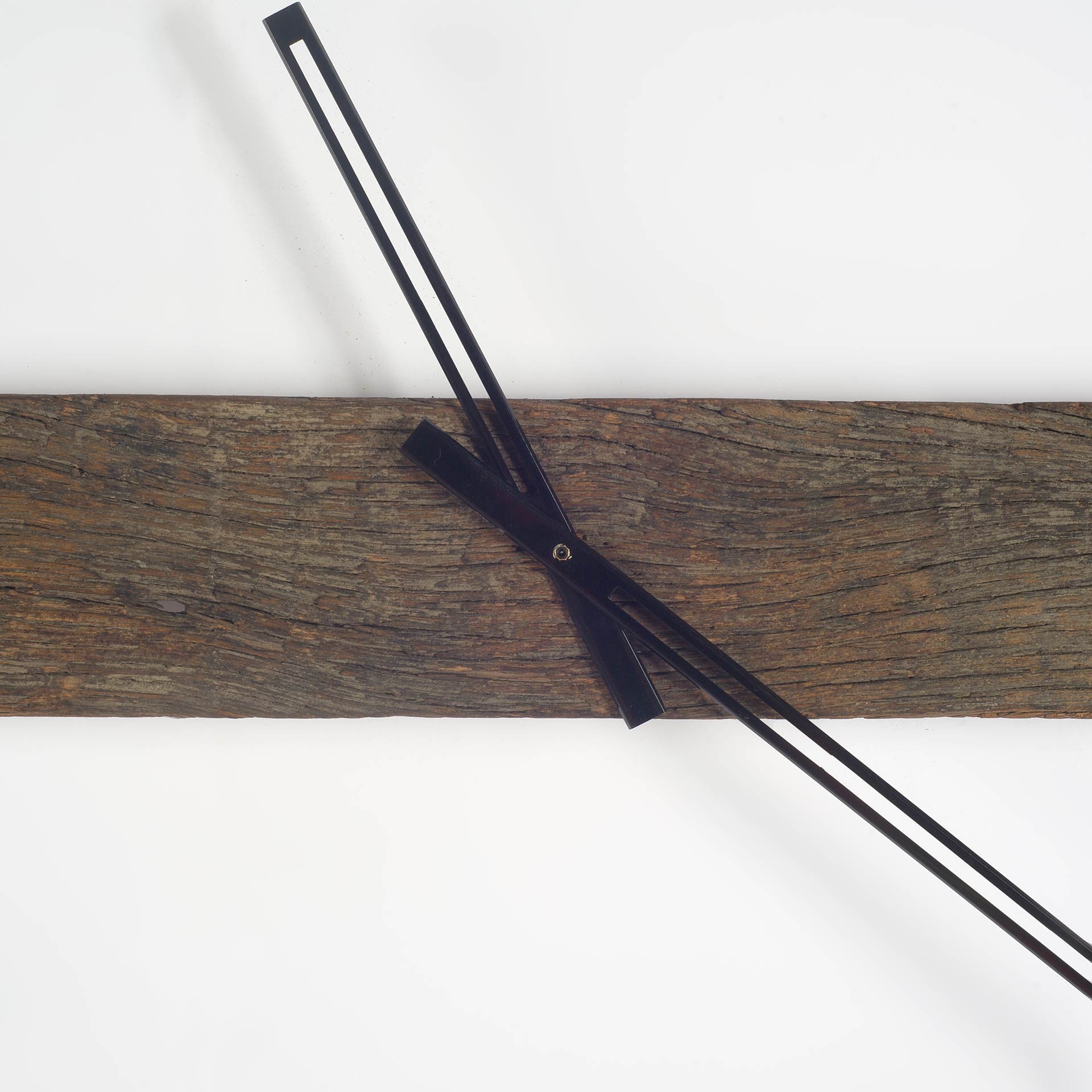 2" Circle Black Metal Skeleton Wall Clock-Wall Clocks-DECOROLALA