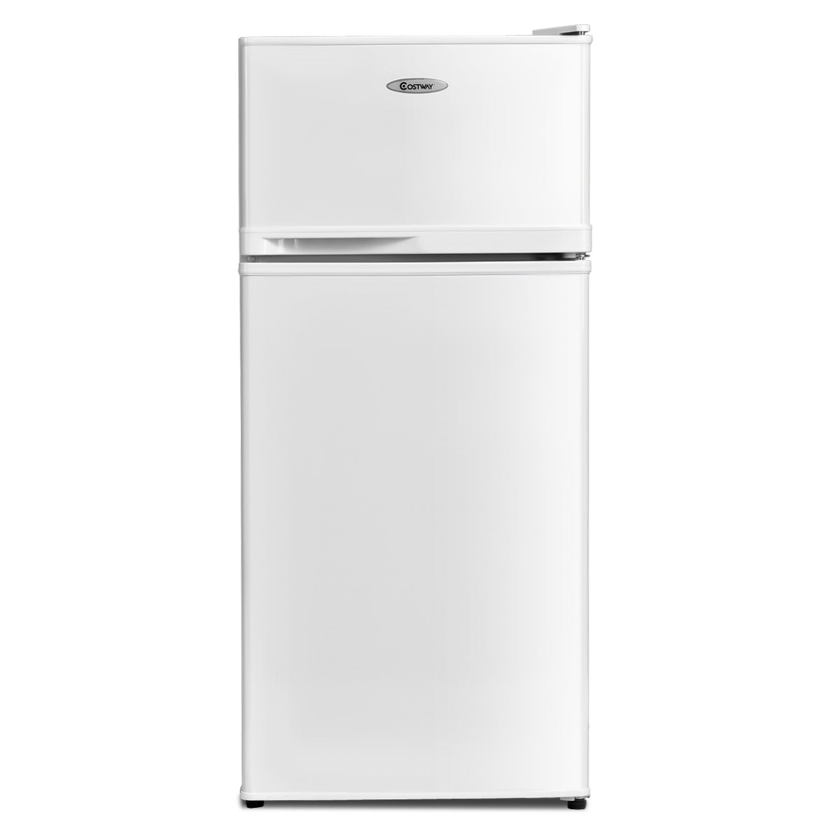 2 Doors Cold-rolled Sheet Compact Refrigerator-White-Refrigerators-DECOROLALA