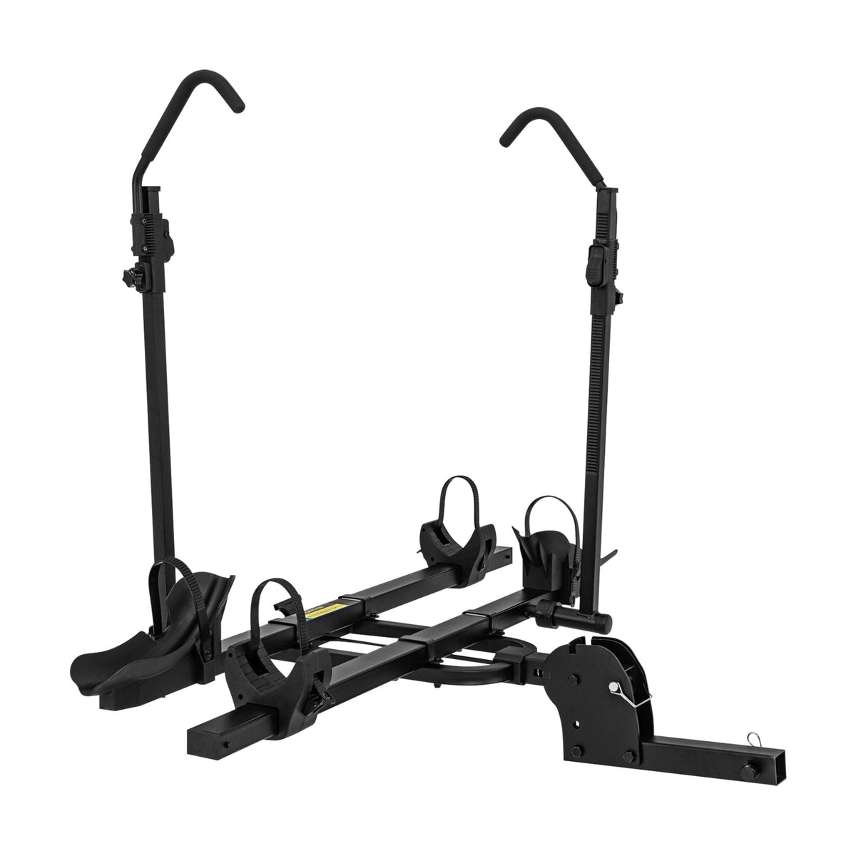 2 Inch Hitch Mount Bike Rack 2-Bike Platform Style Carrier with Tilt-able Design for Easy Trunk Access-Garages-DECOROLALA