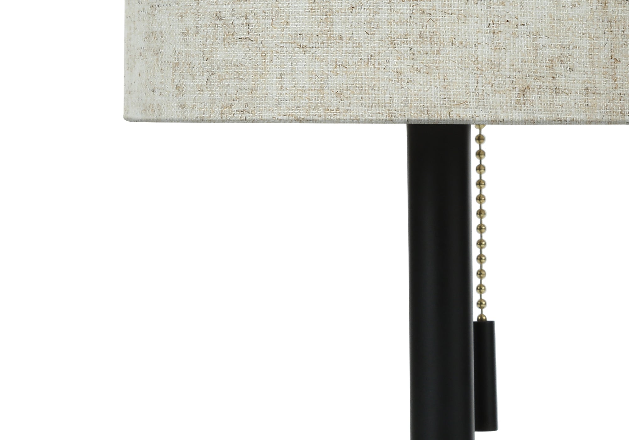 2-Piece 17"H Table Lamp with USB Port, Nickel/Ivory-Lighting-DECOROLALA