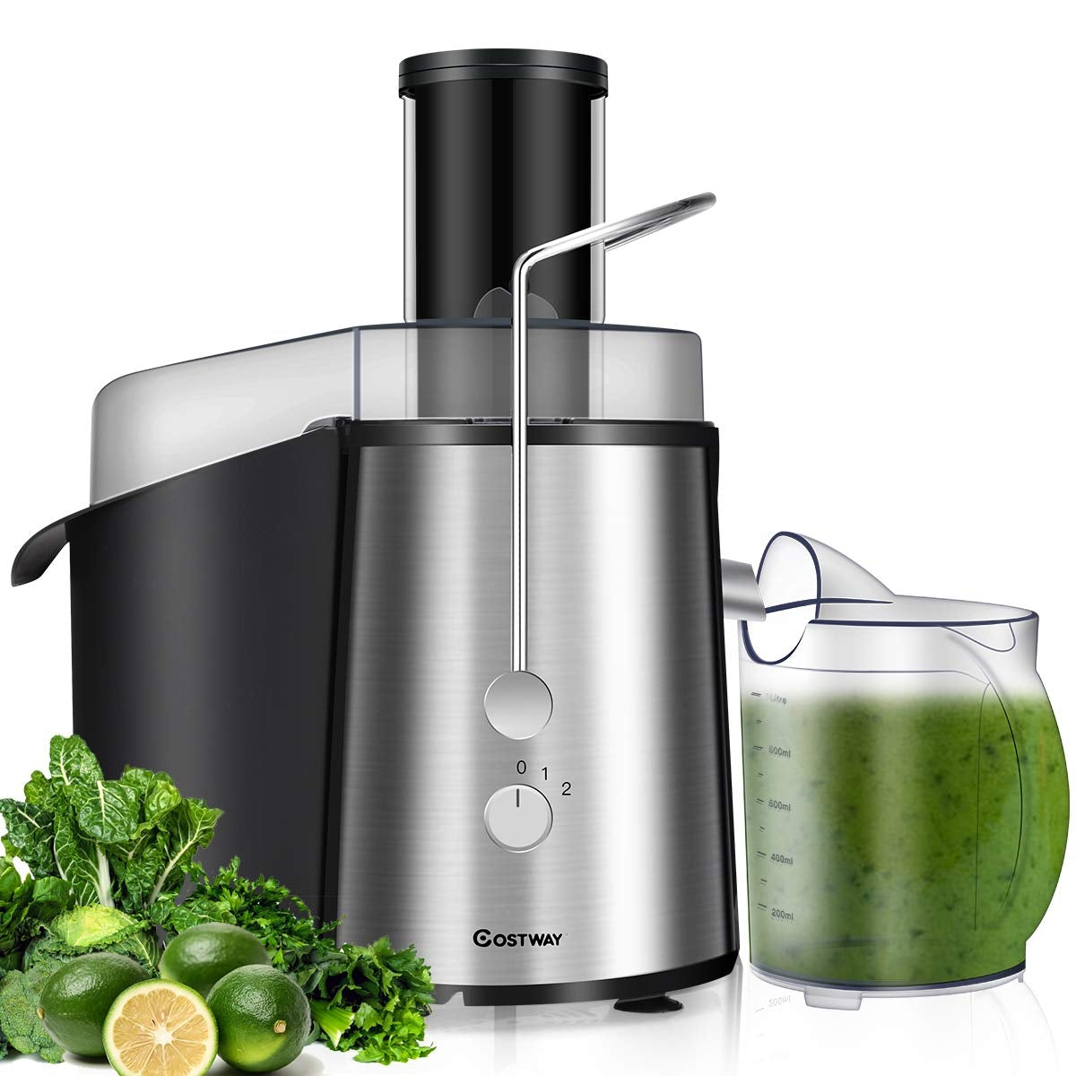 2 Speed Electric Juice Press for Fruit and Vegetable-Juicers & Coffee Machines-DECOROLALA