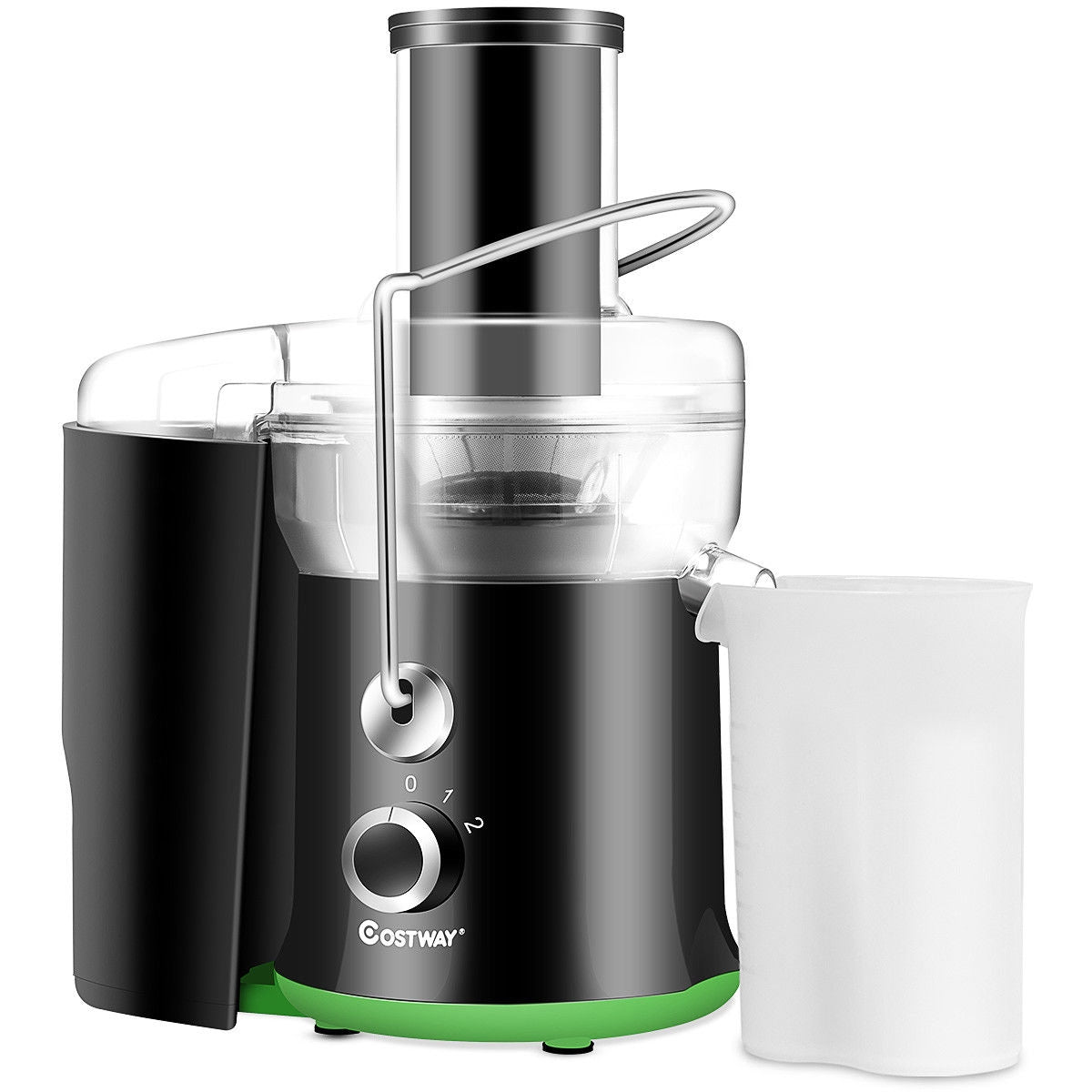2 Speed Wide Mouth Fruit and Vegetable Centrifugal Electric Juicer-Juicers & Coffee Machines-DECOROLALA