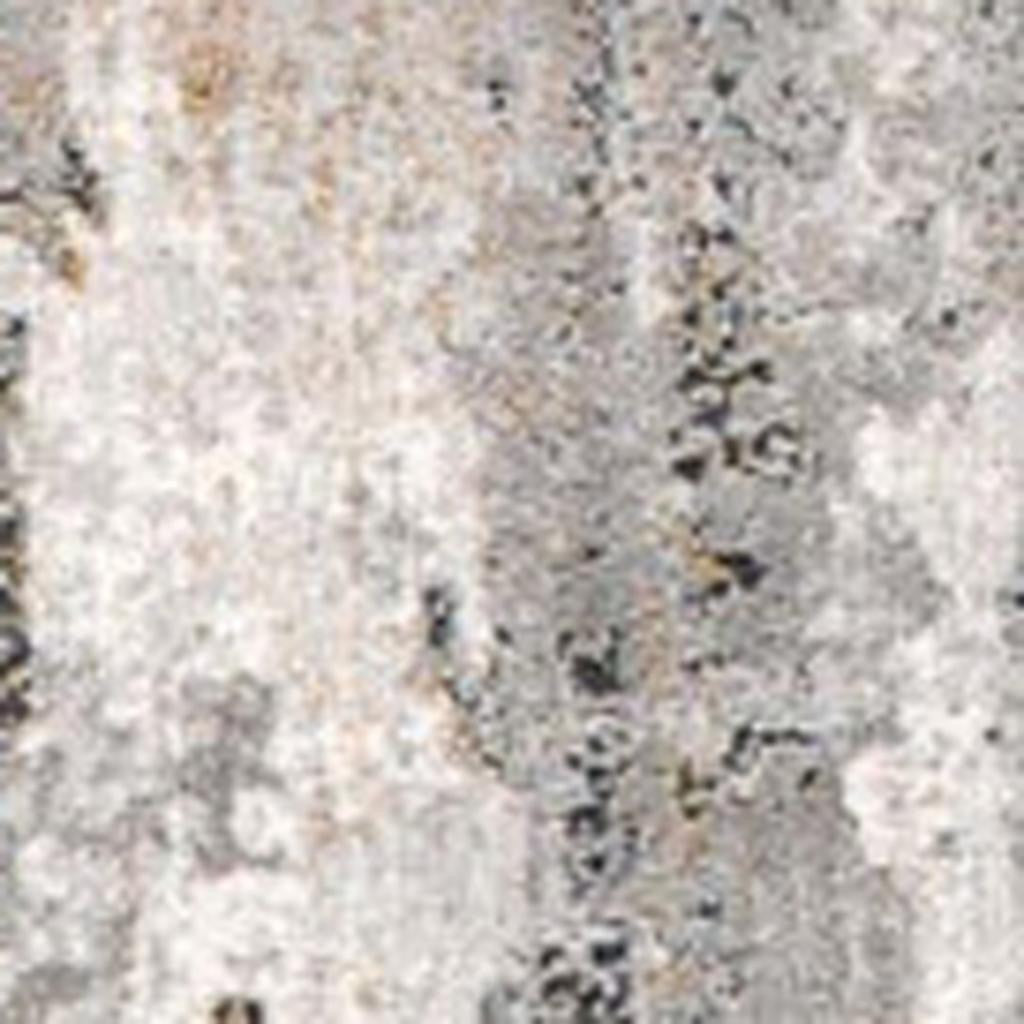 2' X 10' Gray Abstract Pattern Runner Rug-Area Rugs-DECOROLALA